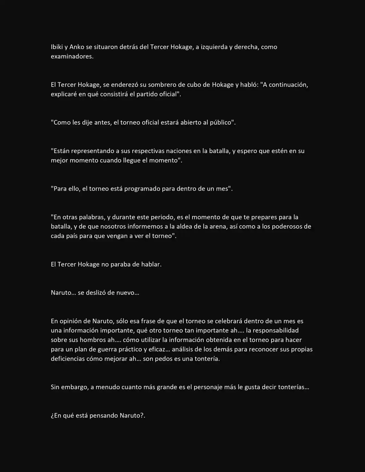 La Supremacia De Naruto (Novela) - Capítulo 105 - Página 4 - LectorTMOo