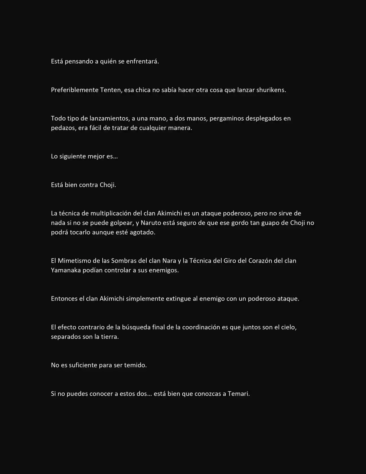 La Supremacia De Naruto (Novela) - Capítulo 105 - Página 5 - LectorTMOo