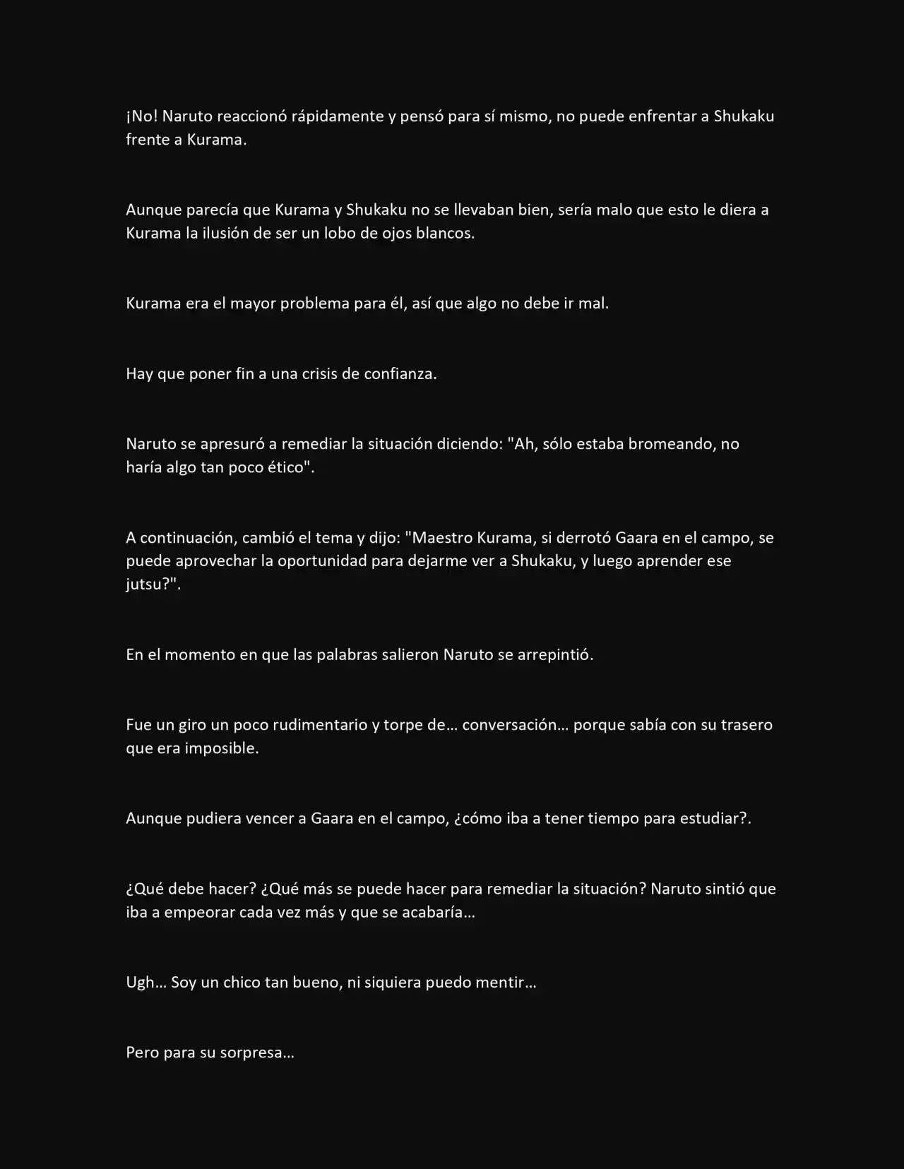 La Supremacia De Naruto (Novela) - Capítulo 106 - Página 7 - LectorTMOo