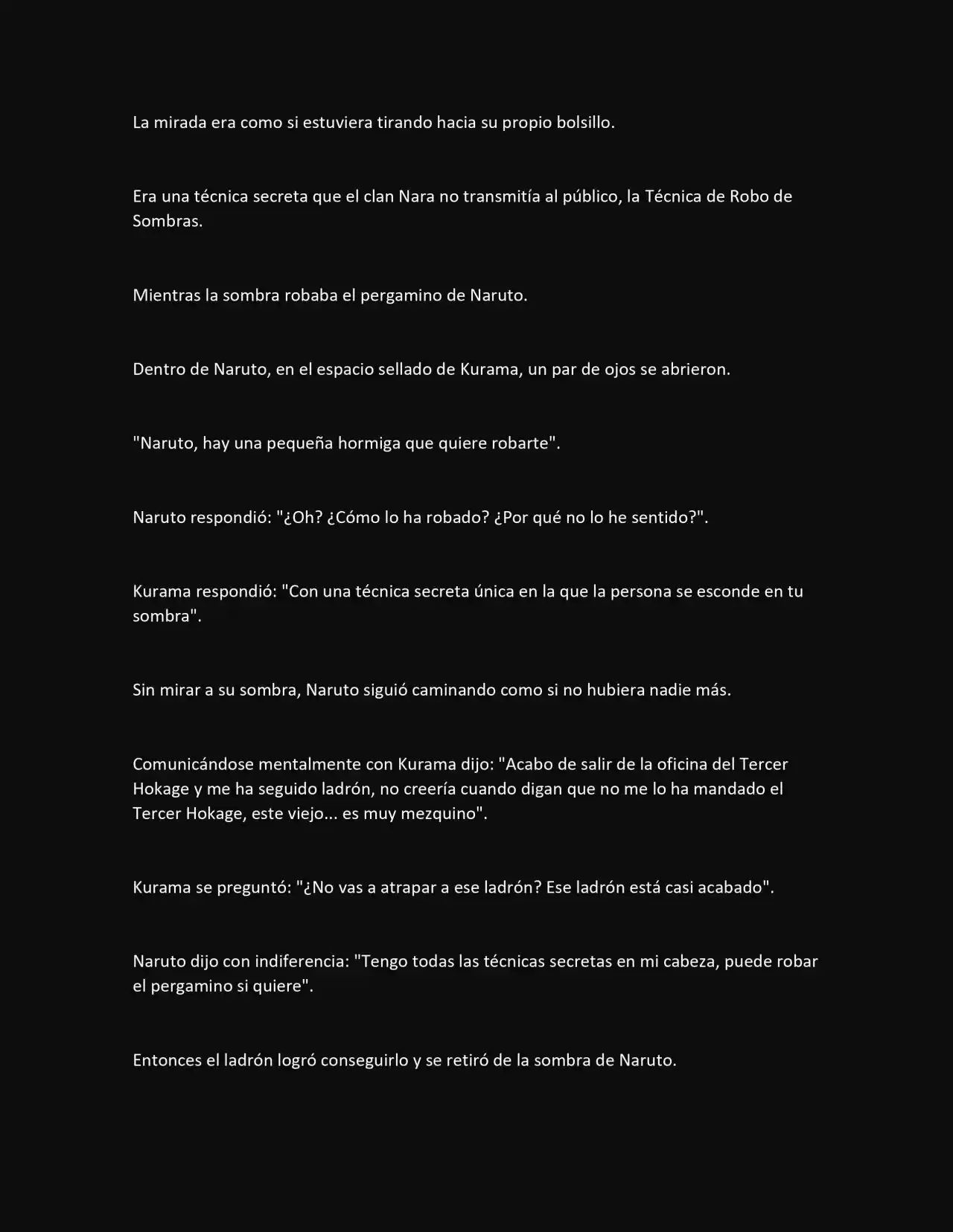 La Supremacia De Naruto (Novela) - Capítulo 109 - Página 8 - LectorTMOo
