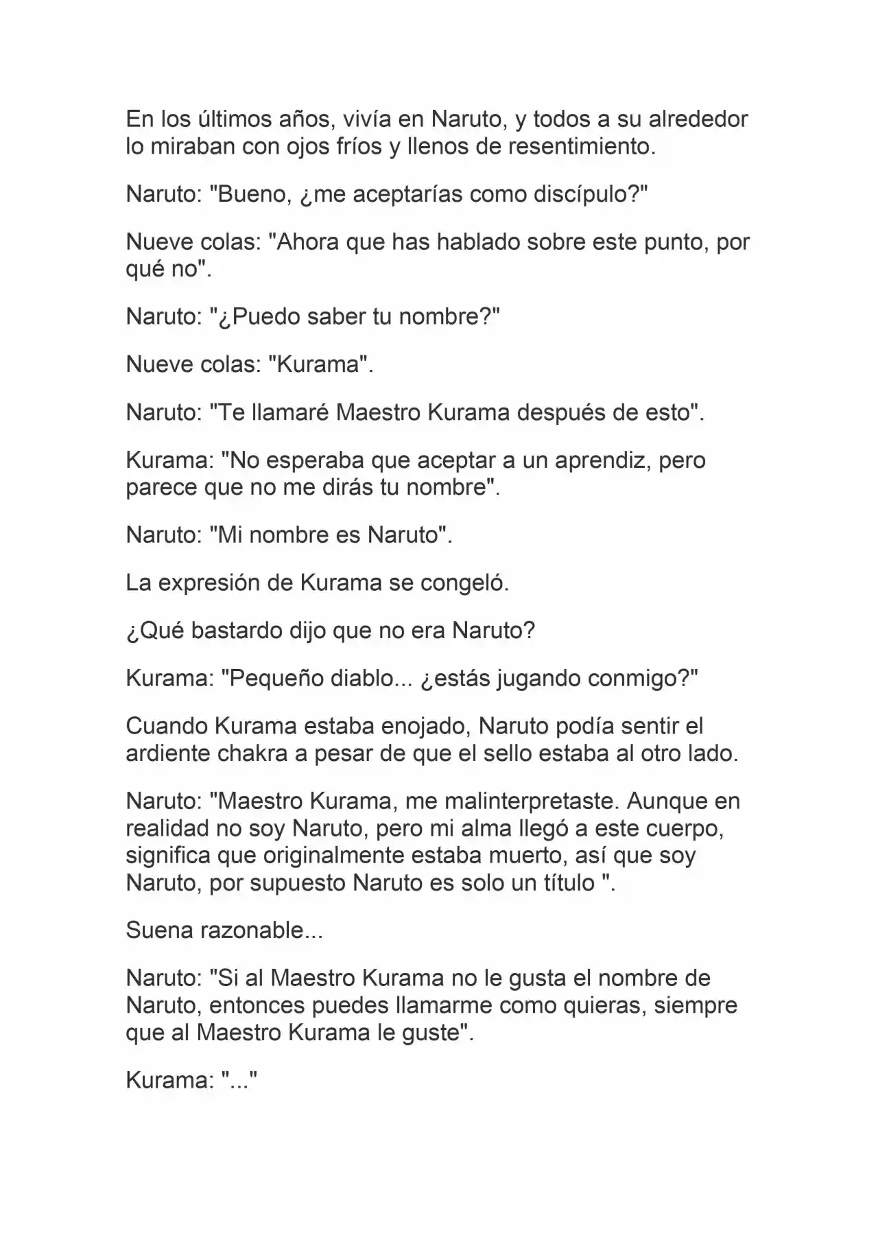 La Supremacia De Naruto (Novela) - Capítulo 11 - Página 4 - LectorTMOo