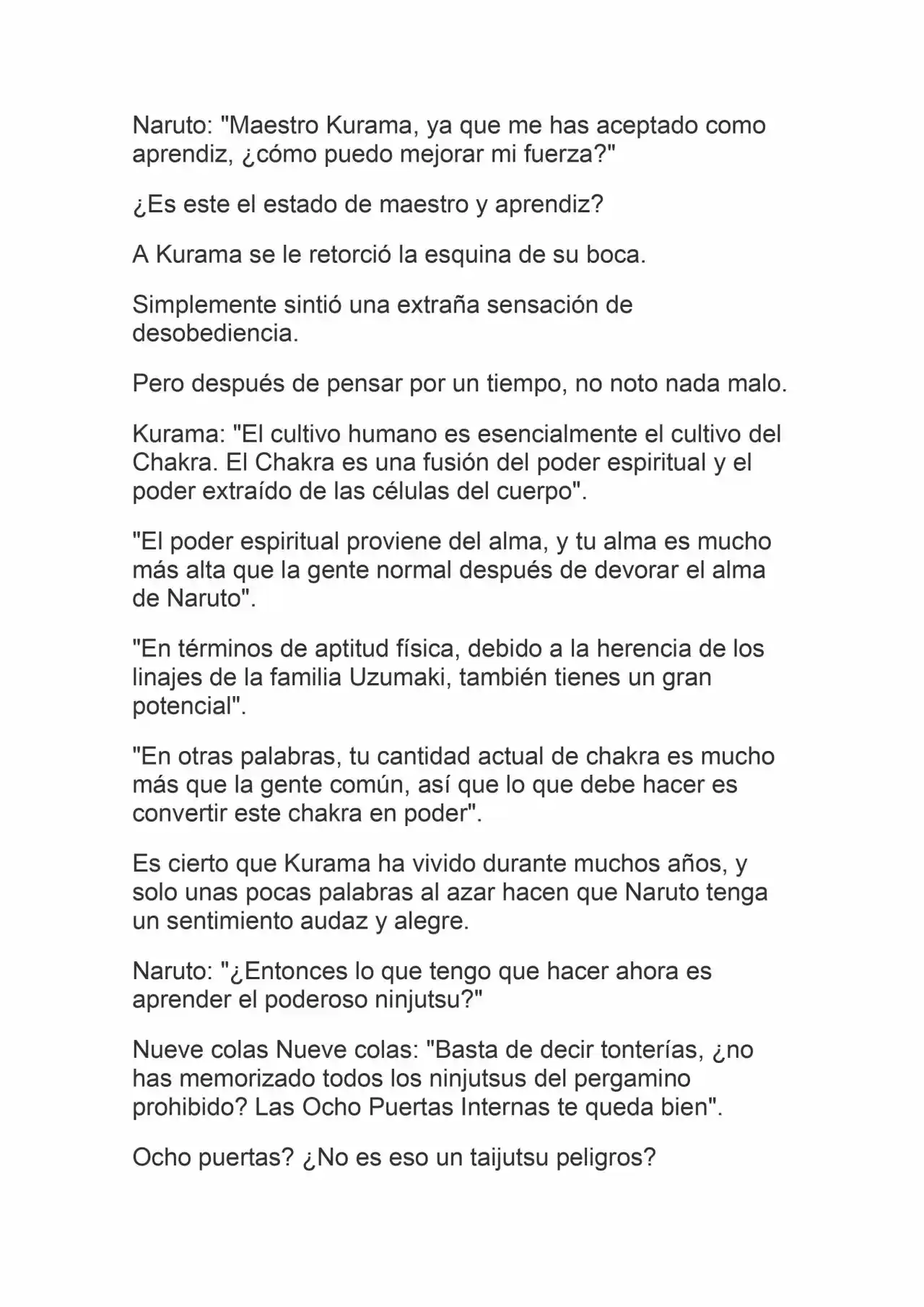 La Supremacia De Naruto (Novela) - Capítulo 11 - Página 5 - LectorTMOo