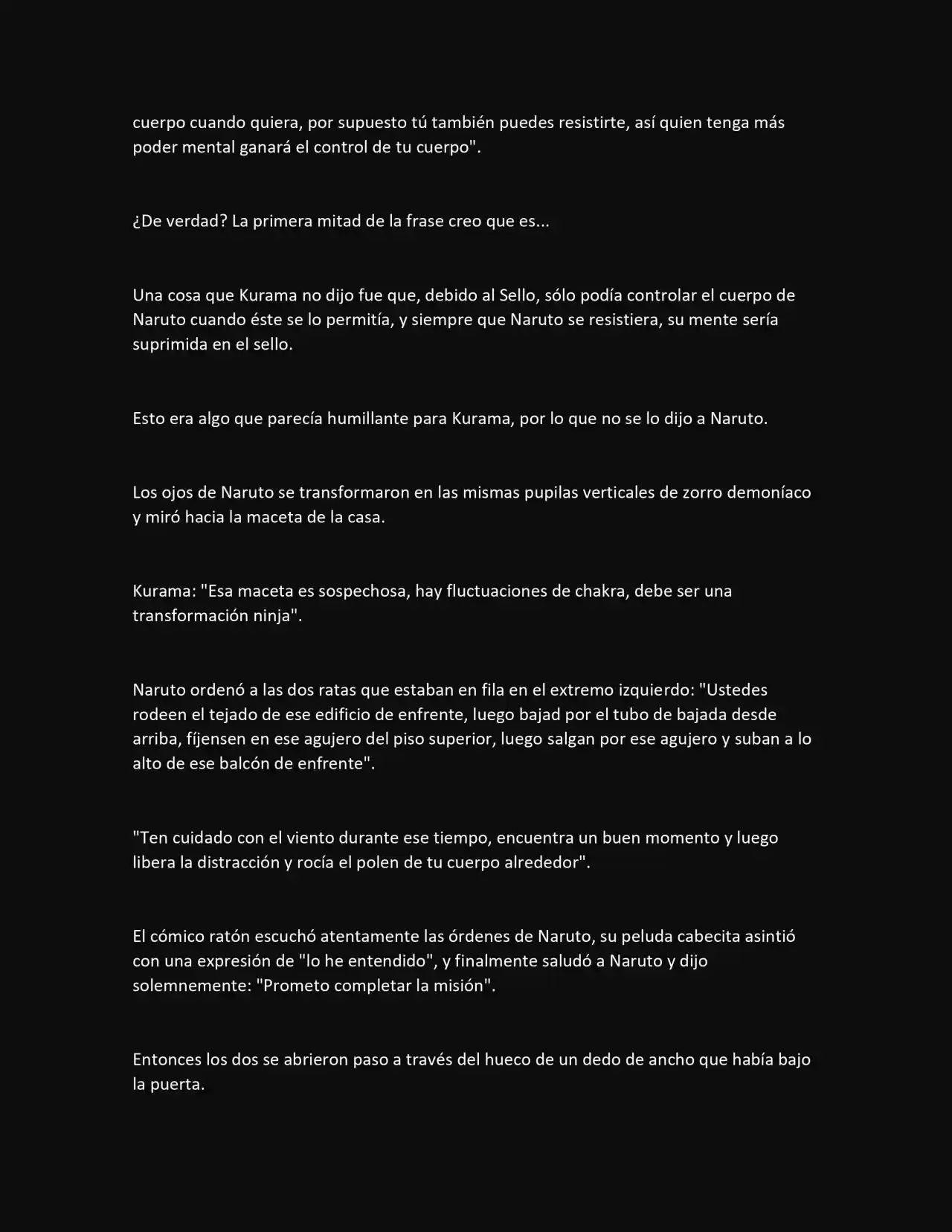 La Supremacia De Naruto (Novela) - Capítulo 112 - Página 9 - LectorTMOo