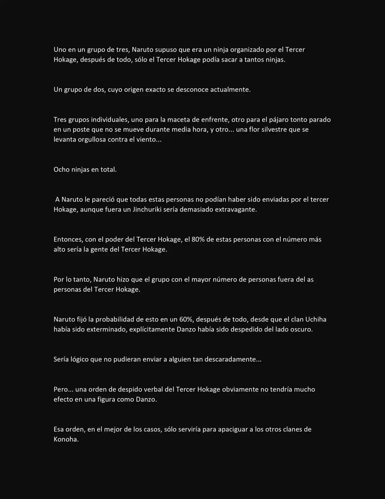 La Supremacia De Naruto (Novela) - Capítulo 113 - Página 6 - LectorTMOo