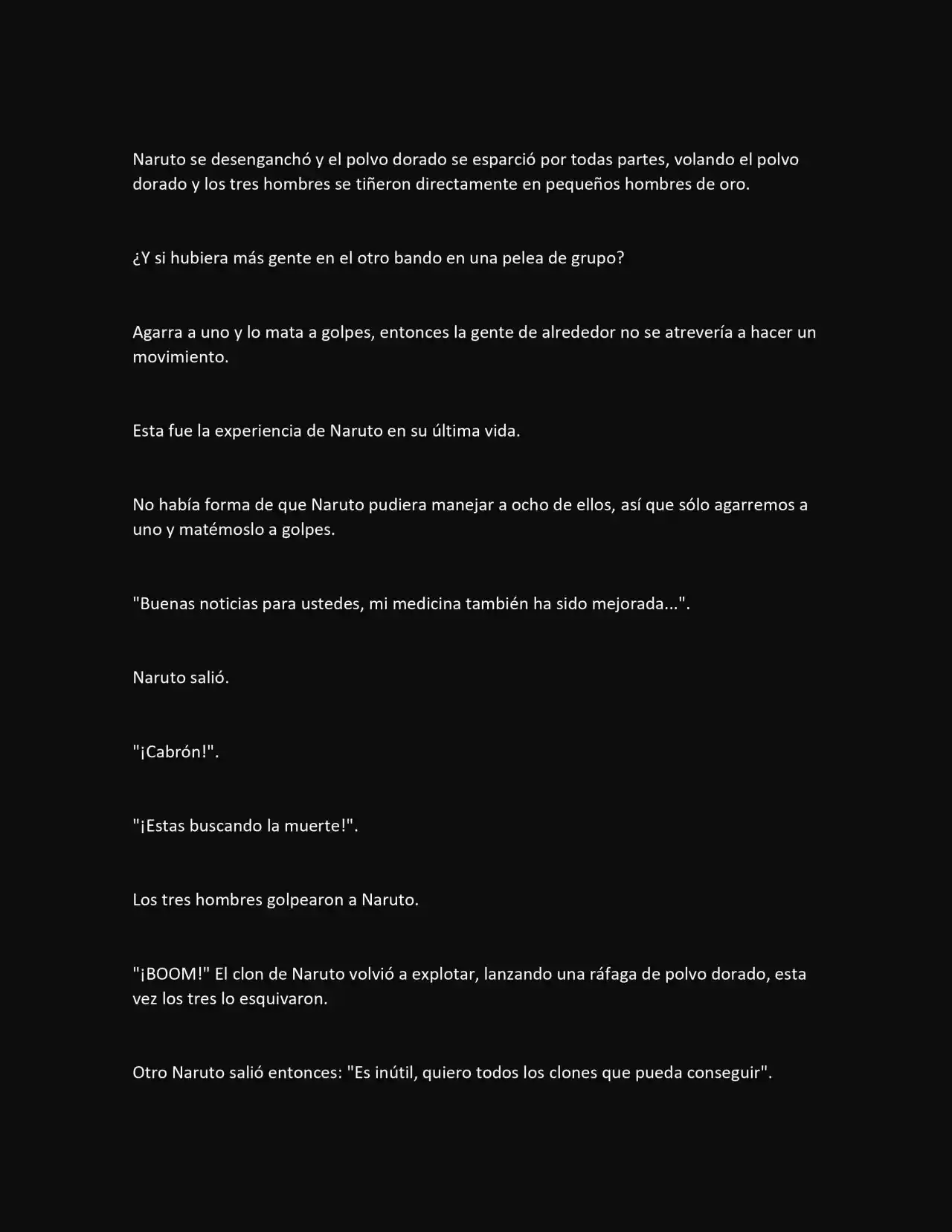 La Supremacia De Naruto (Novela) - Capítulo 118 - Página 6 - LectorTMOo