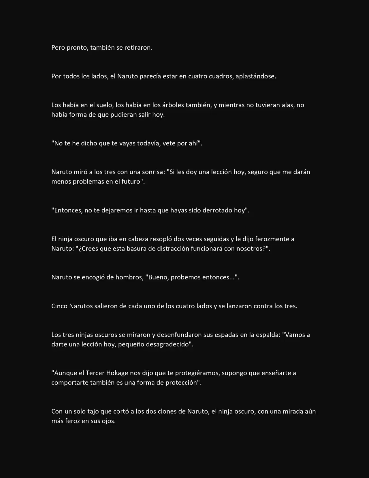 La Supremacia De Naruto (Novela) - Capítulo 118 - Página 8 - LectorTMOo