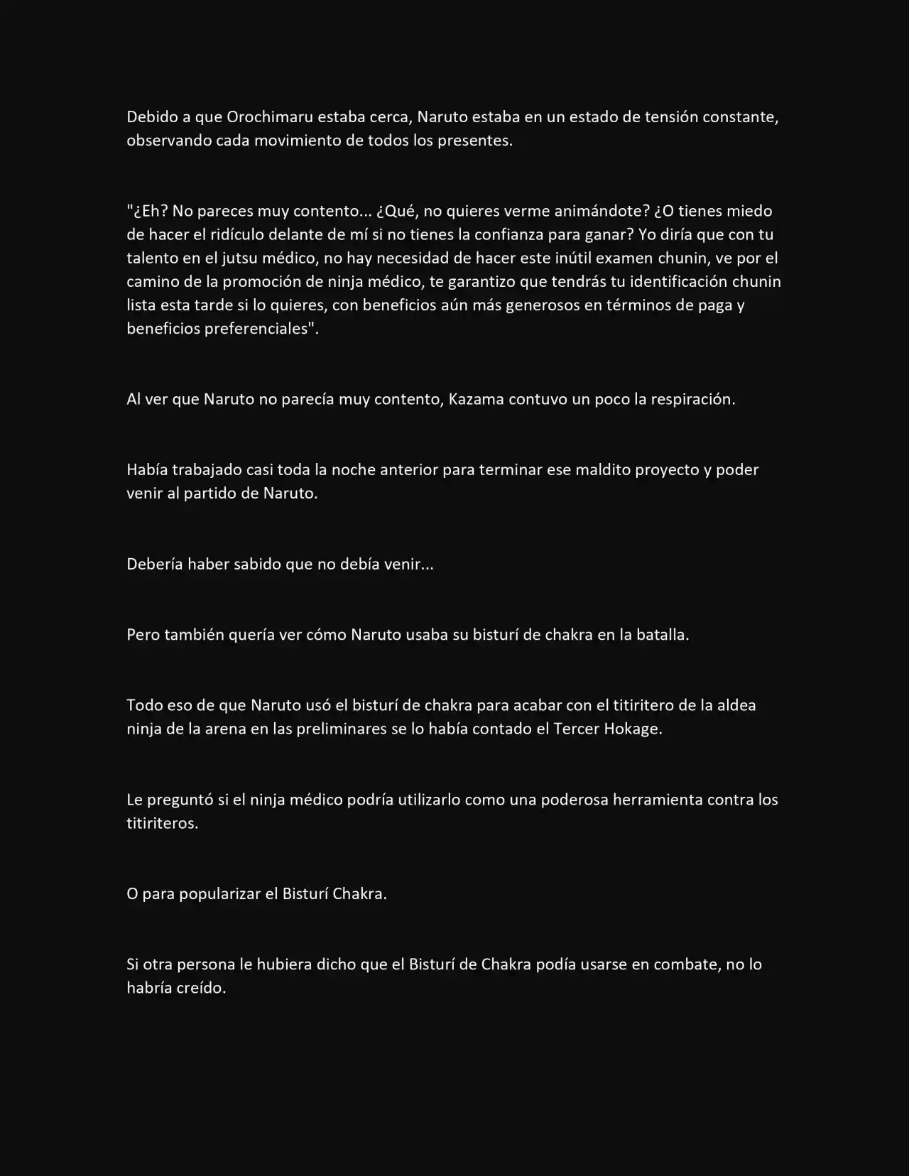 La Supremacia De Naruto (Novela) - Capítulo 124 - Página 4 - LectorTMOo