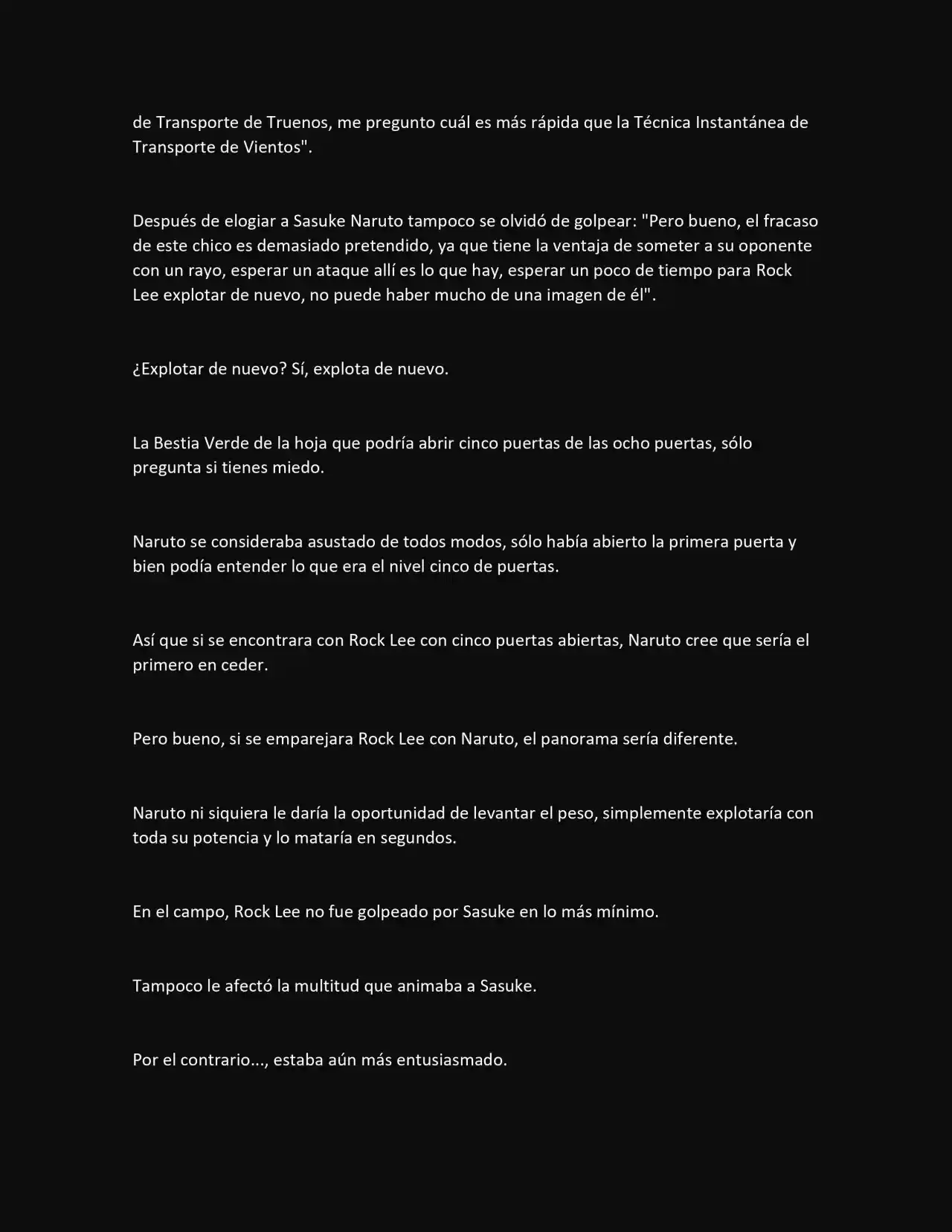 La Supremacia De Naruto (Novela) - Capítulo 125 - Página 4 - LectorTMOo