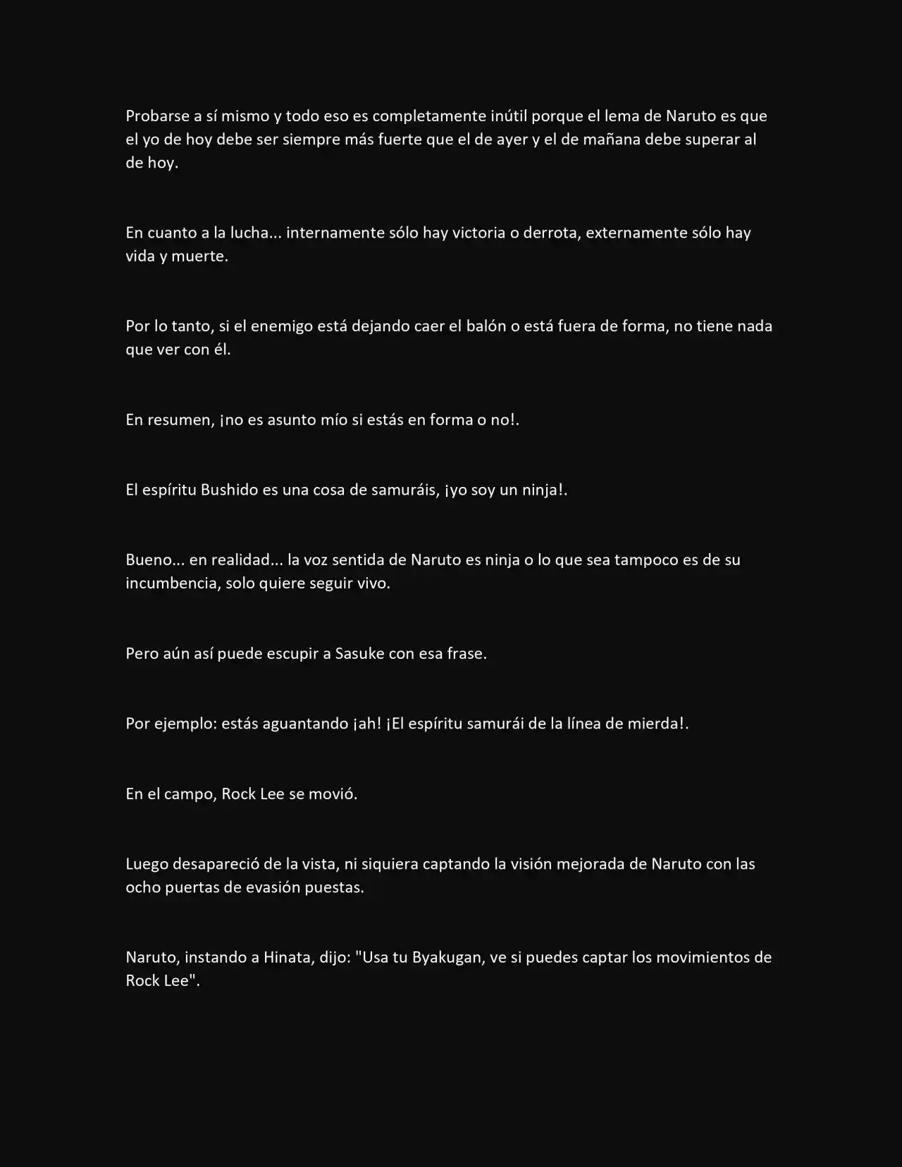 La Supremacia De Naruto (Novela) - Capítulo 125 - Página 7 - LectorTMOo