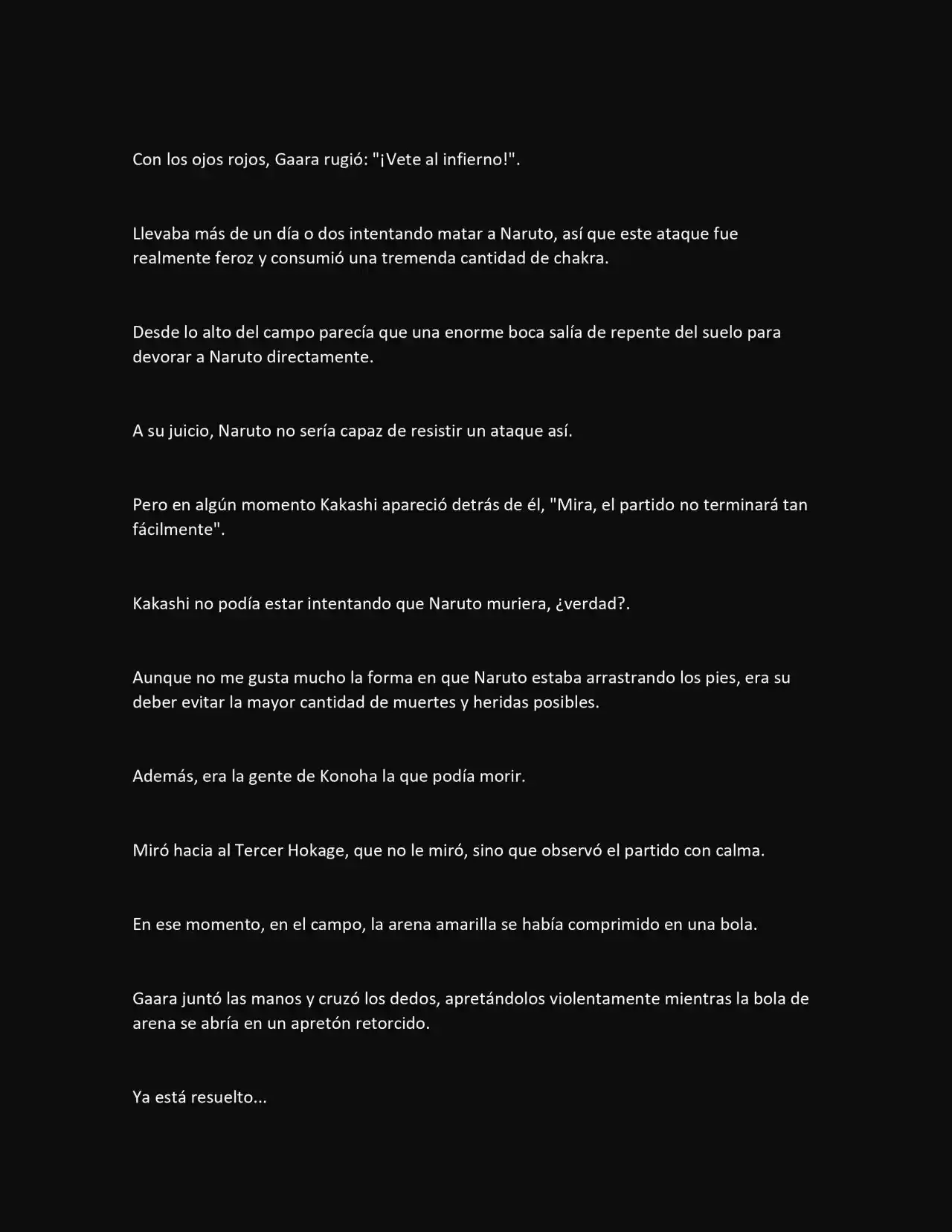 La Supremacia De Naruto (Novela) - Capítulo 126 - Página 8 - LectorTMOo