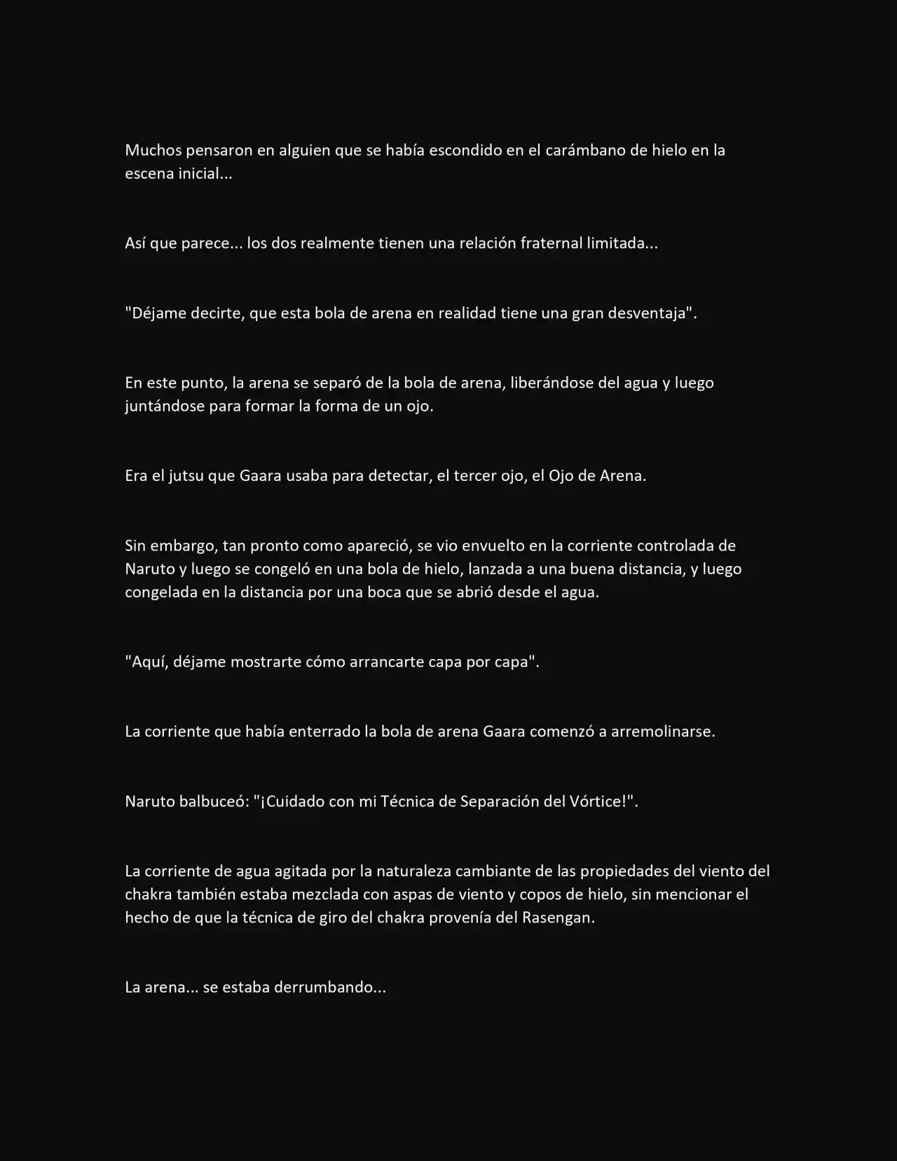 La Supremacia De Naruto (Novela) - Capítulo 127 - Página 8 - LectorTMOo