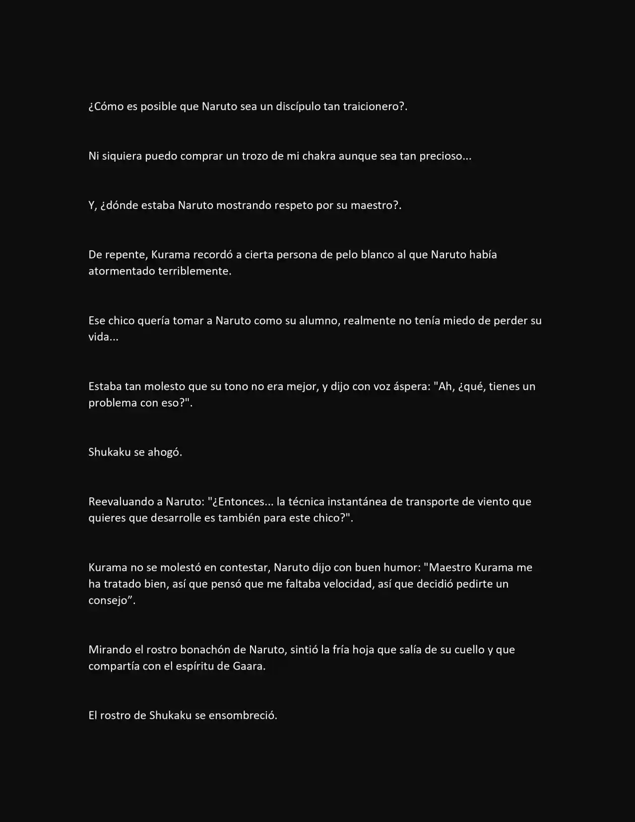 La Supremacia De Naruto (Novela) - Capítulo 129 - Página 6 - LectorTMOo