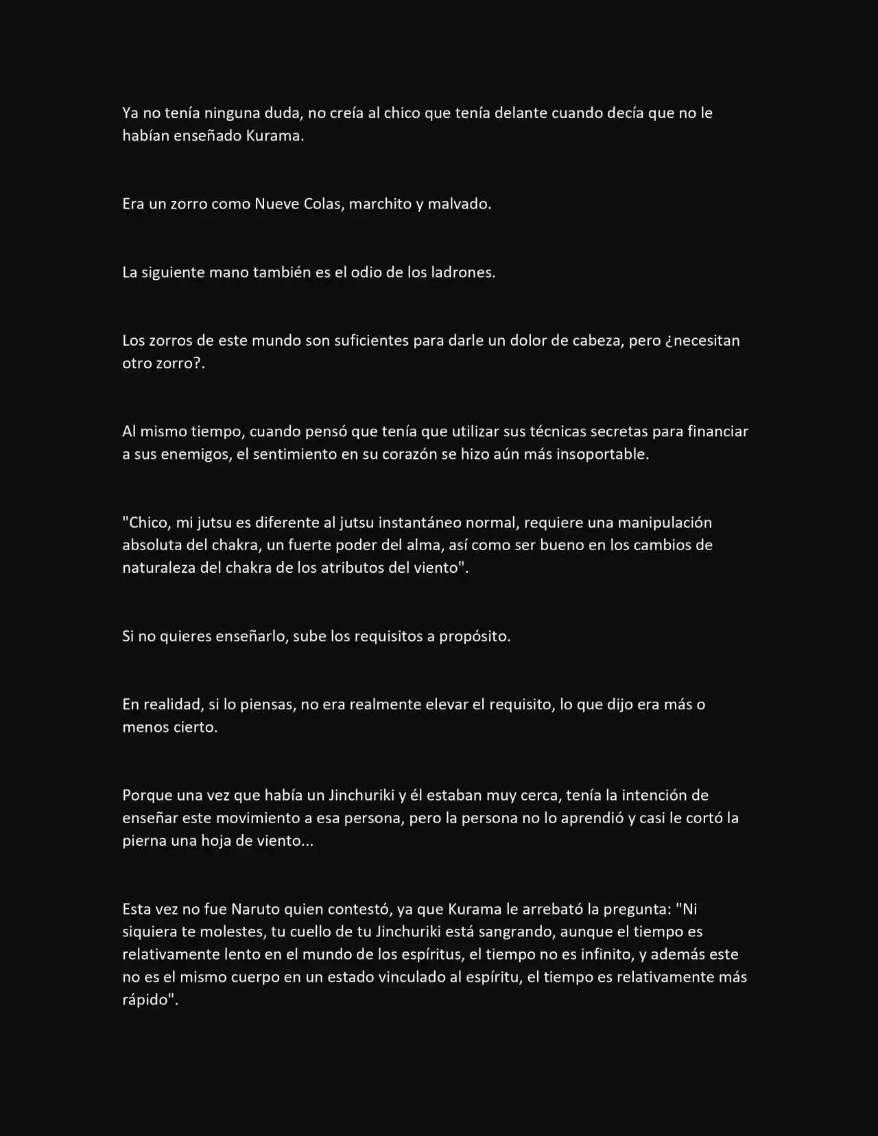 La Supremacia De Naruto (Novela) - Capítulo 129 - Página 7 - LectorTMOo