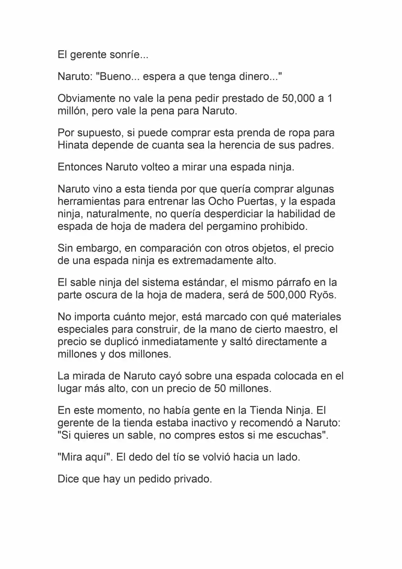 La Supremacia De Naruto (Novela) - Capítulo 13 - Página 4 - LectorTMOo