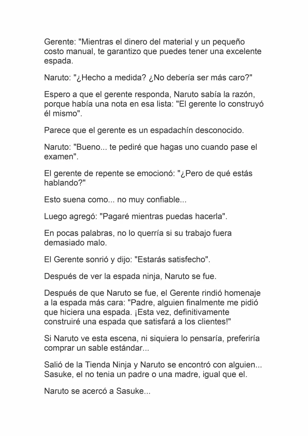 La Supremacia De Naruto (Novela) - Capítulo 13 - Página 5 - LectorTMOo