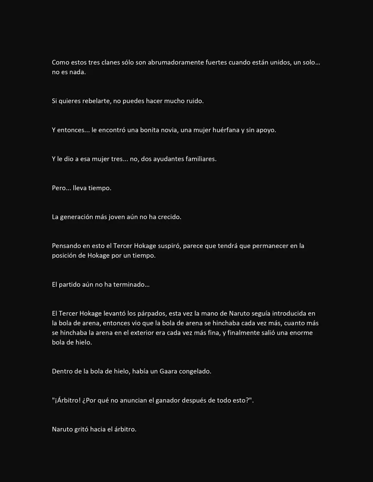 La Supremacia De Naruto (Novela) - Capítulo 130 - Página 7 - LectorTMOo