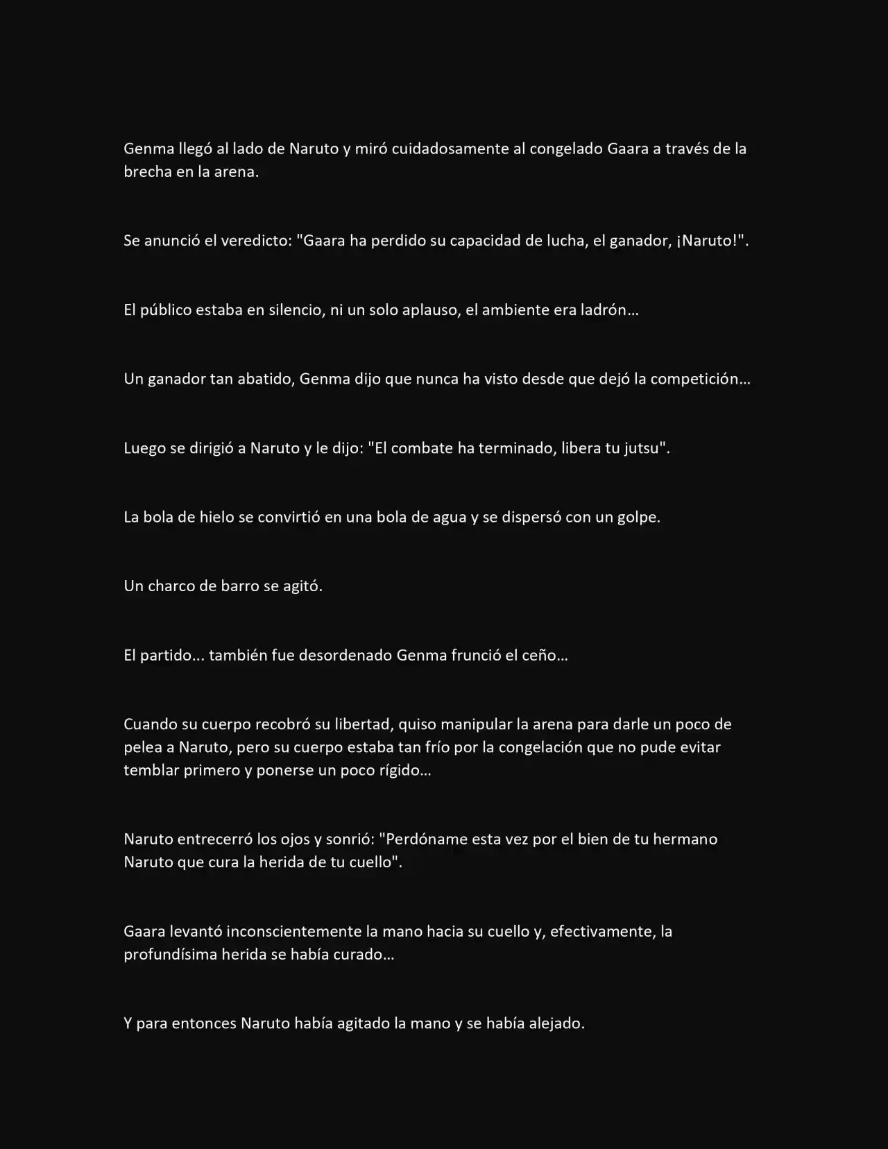 La Supremacia De Naruto (Novela) - Capítulo 130 - Página 8 - LectorTMOo