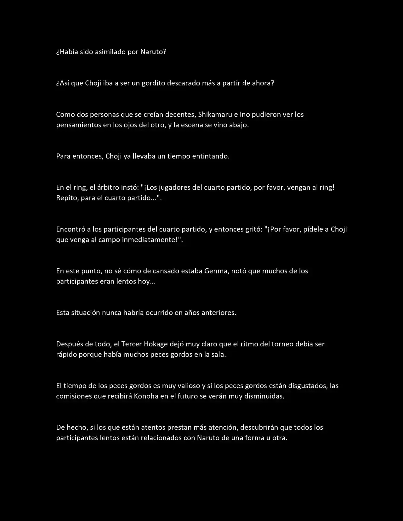 La Supremacia De Naruto (Novela) - Capítulo 133 - Página 5 - LectorTMOo