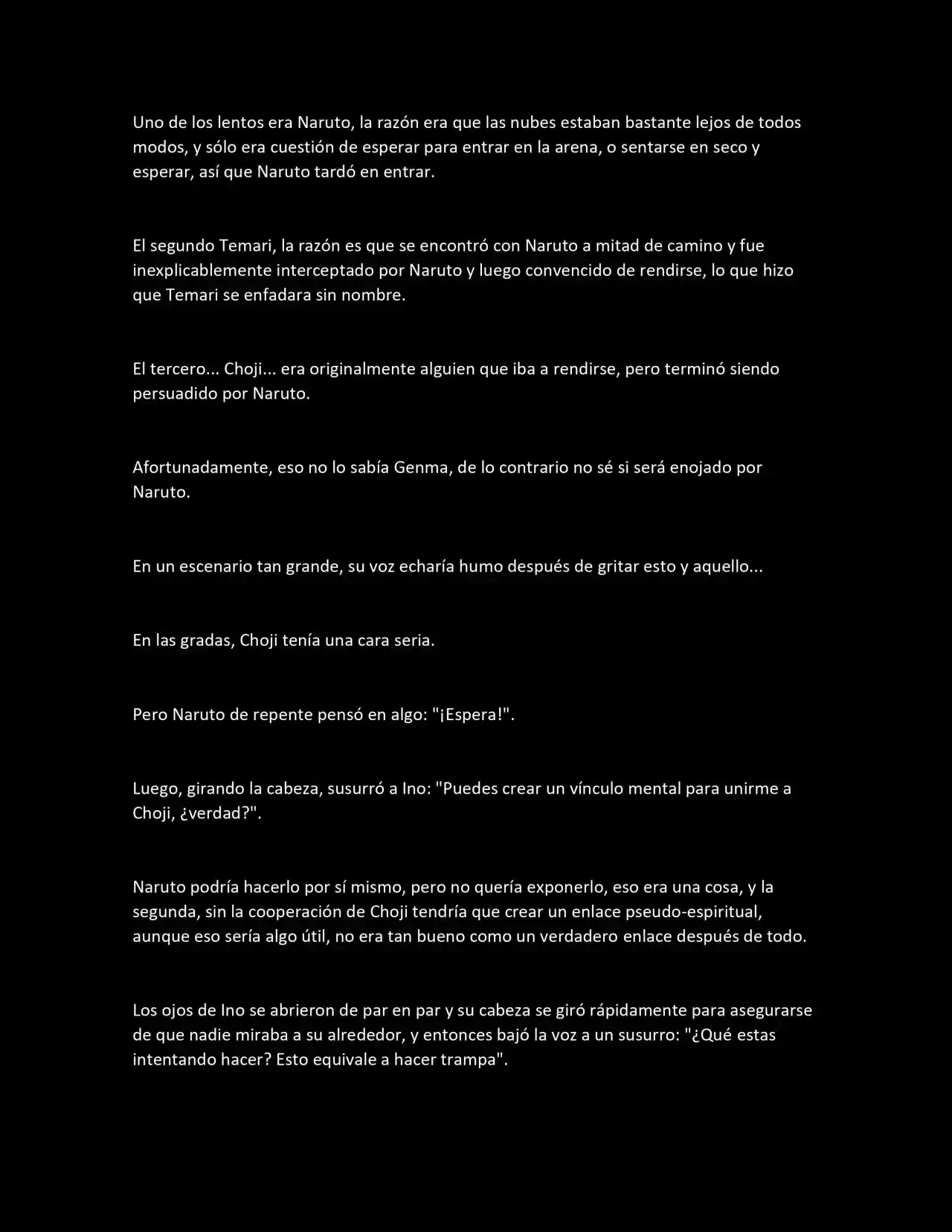 La Supremacia De Naruto (Novela) - Capítulo 133 - Página 6 - LectorTMOo