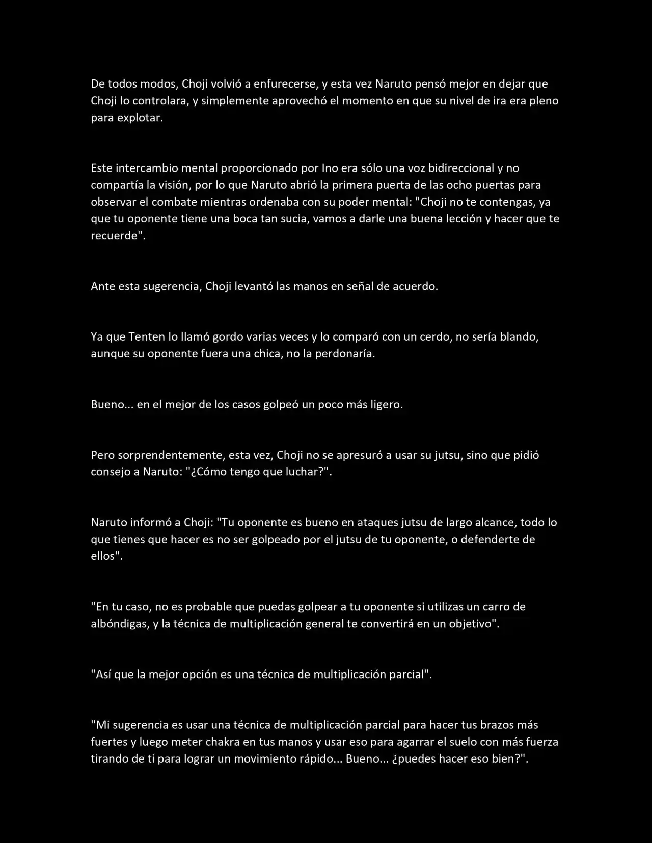 La Supremacia De Naruto (Novela) - Capítulo 134 - Página 4 - LectorTMOo