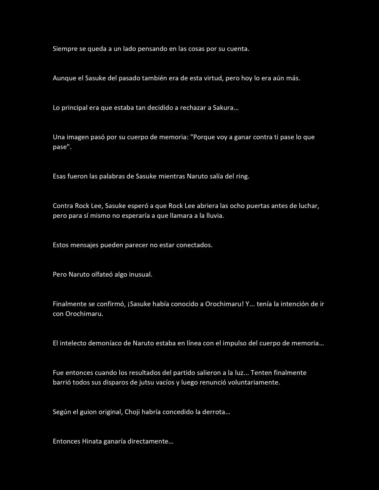 La Supremacia De Naruto (Novela) - Capítulo 135 - Página 8 - LectorTMOo