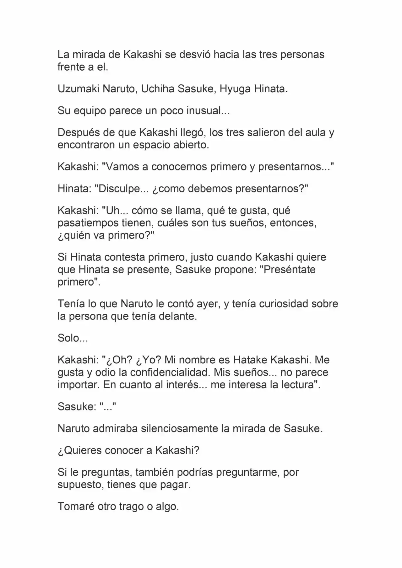 La Supremacia De Naruto (Novela) - Capítulo 14 - Página 3 - LectorTMOo
