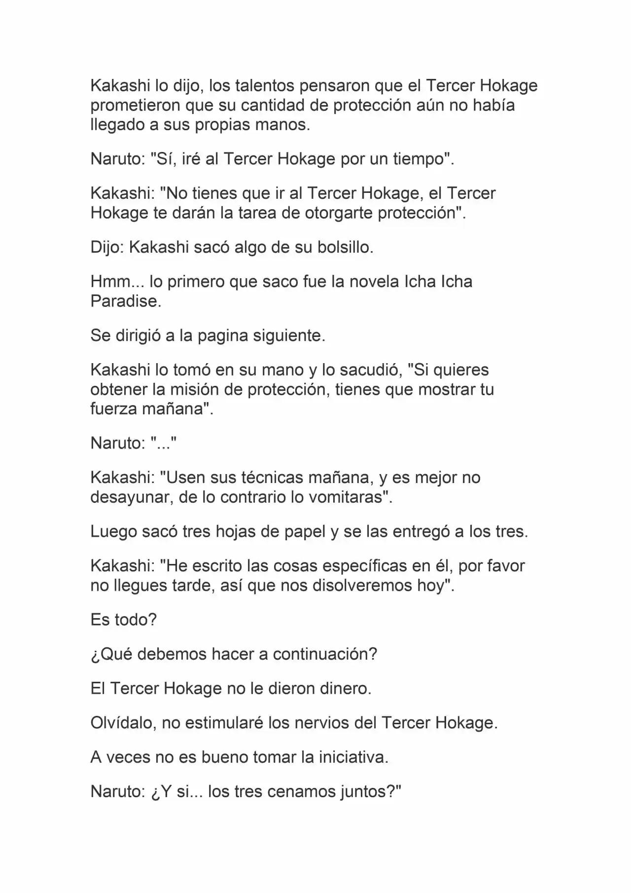 La Supremacia De Naruto (Novela) - Capítulo 14 - Página 6 - LectorTMOo