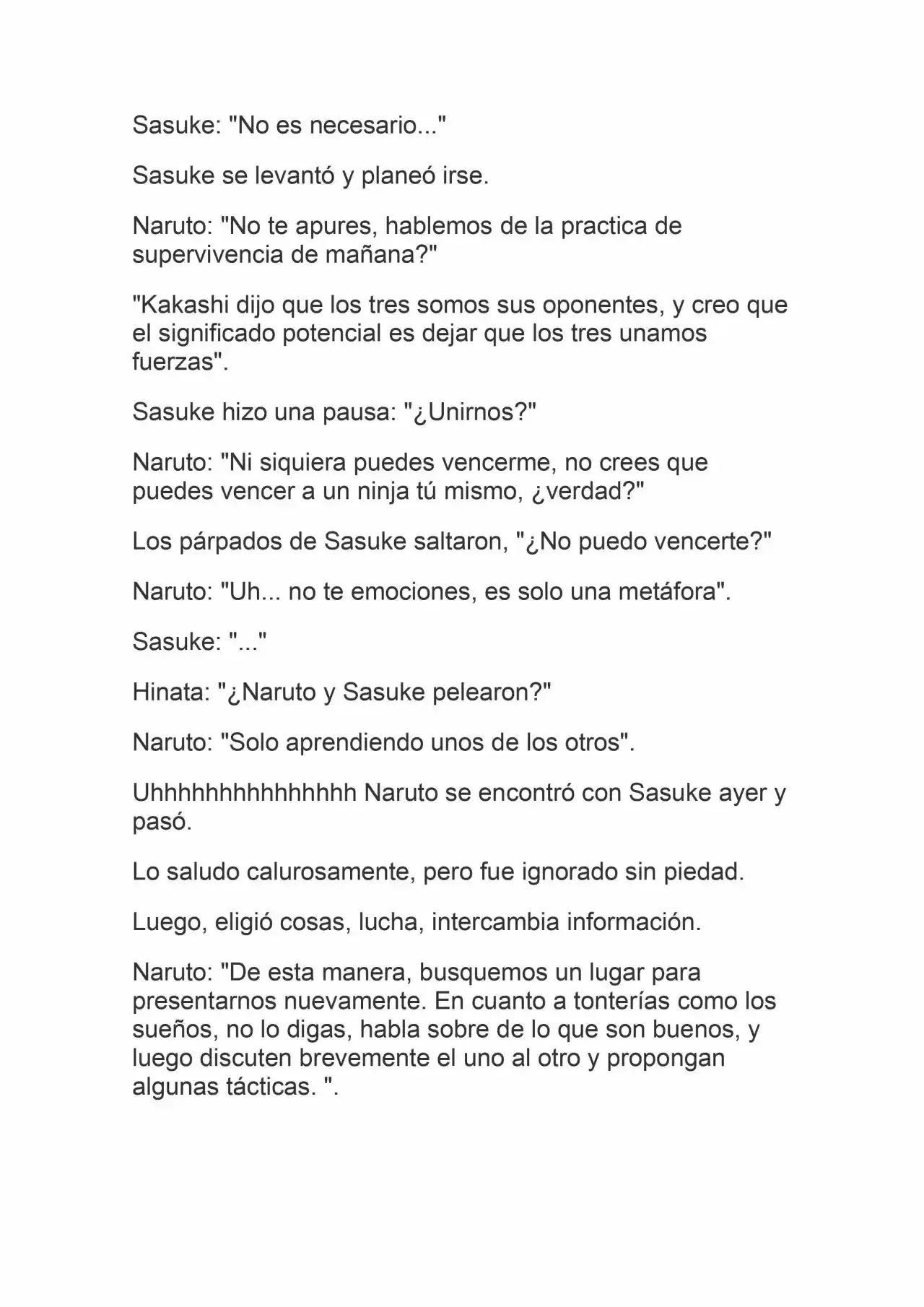 La Supremacia De Naruto (Novela) - Capítulo 14 - Página 7 - LectorTMOo