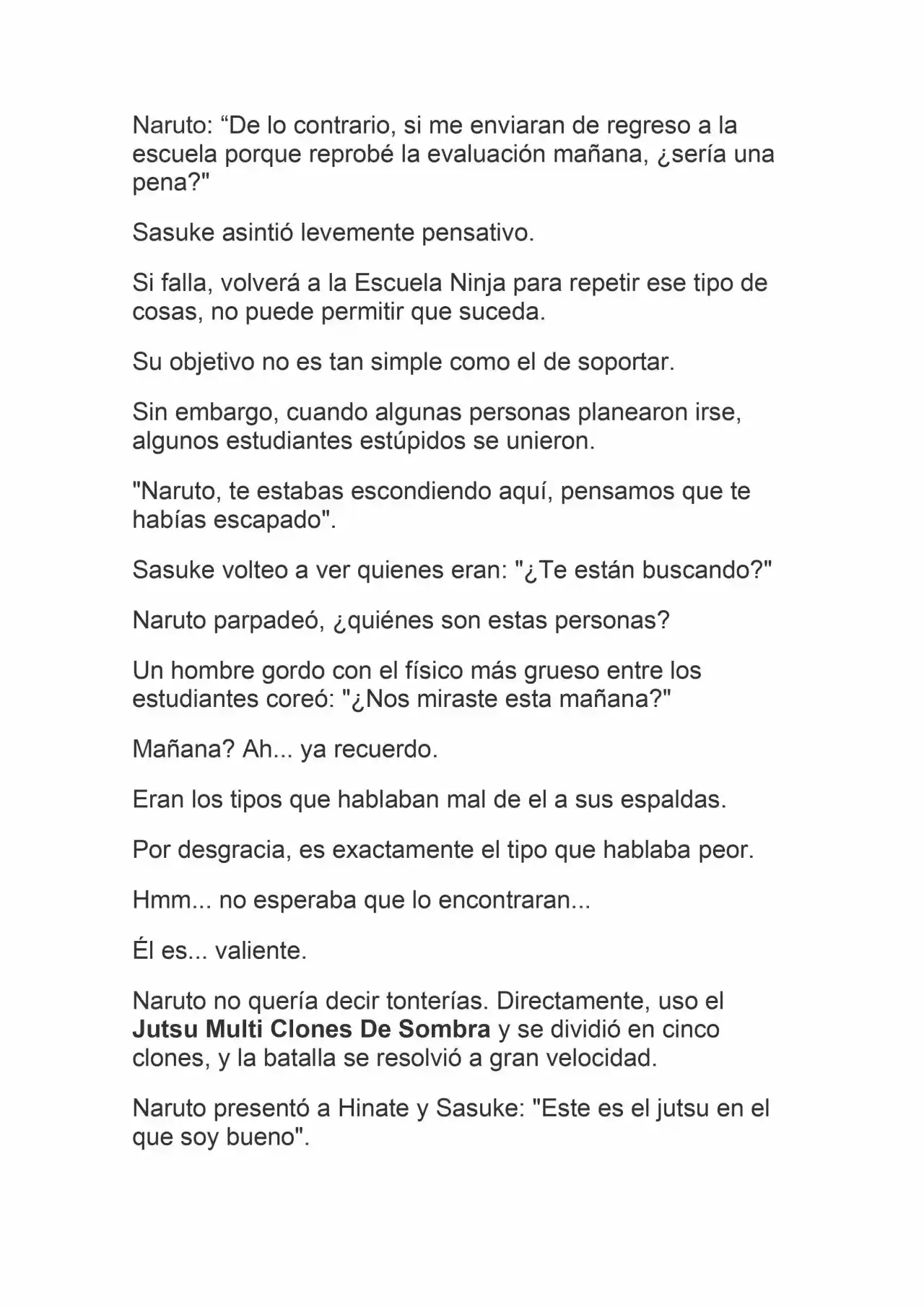 La Supremacia De Naruto (Novela) - Capítulo 14 - Página 8 - LectorTMOo