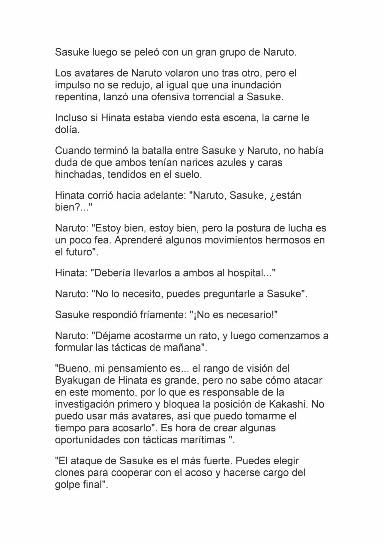La Supremacia De Naruto (Novela) - Capítulo 15 - Página 7 - LectorTMOo
