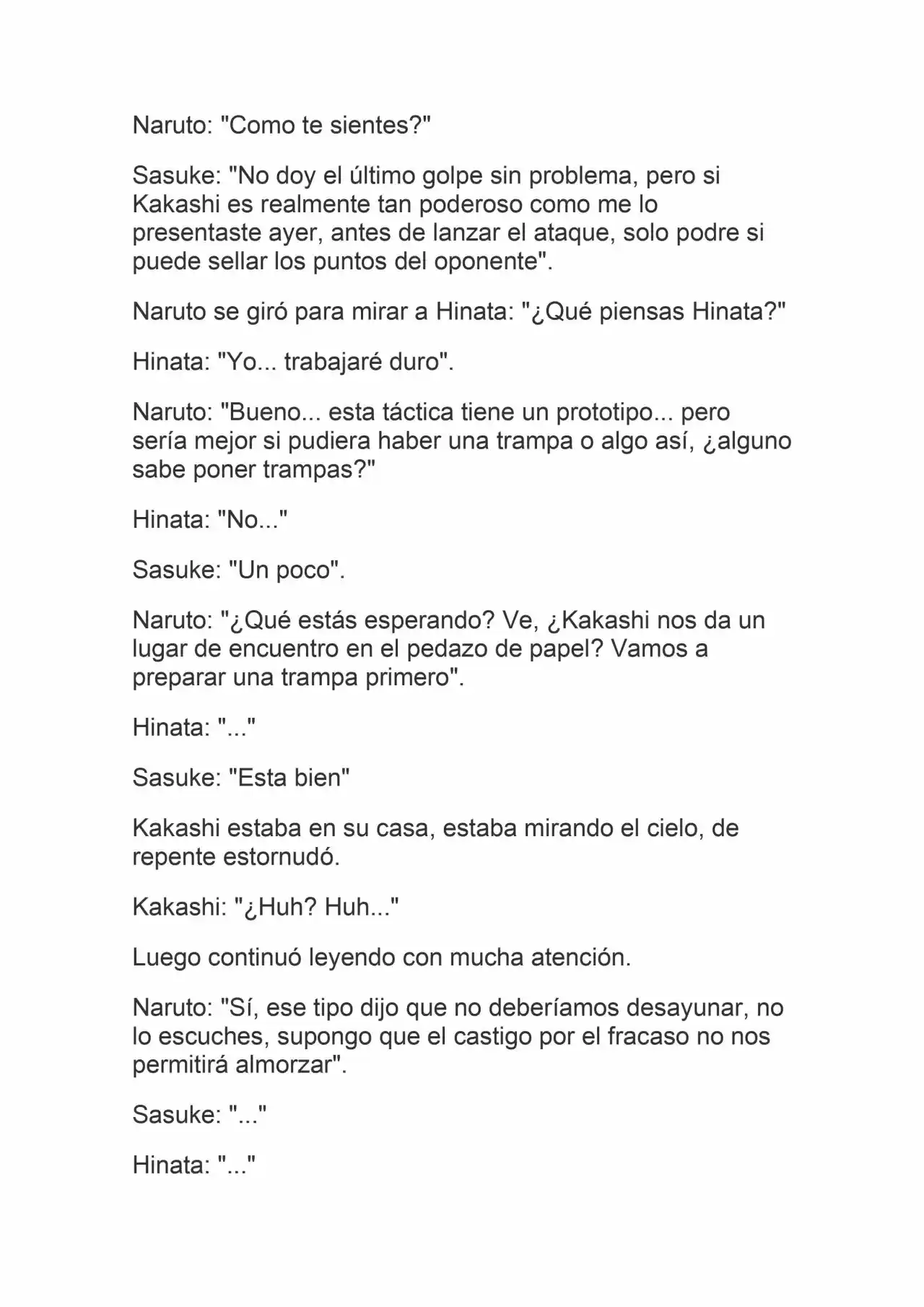 La Supremacia De Naruto (Novela) - Capítulo 15 - Página 8 - LectorTMOo