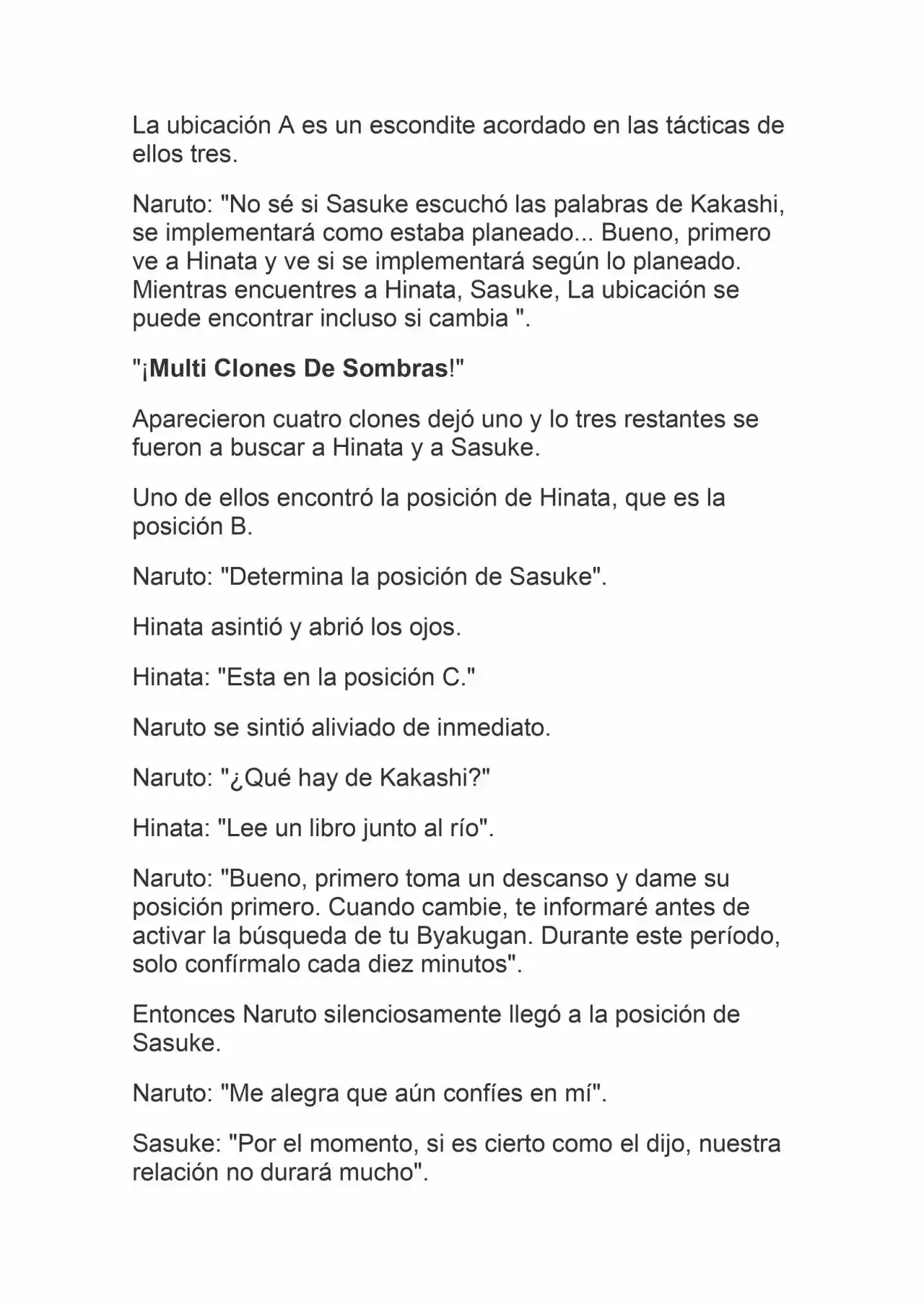 La Supremacia De Naruto (Novela) - Capítulo 16 - Página 4 - LectorTMOo
