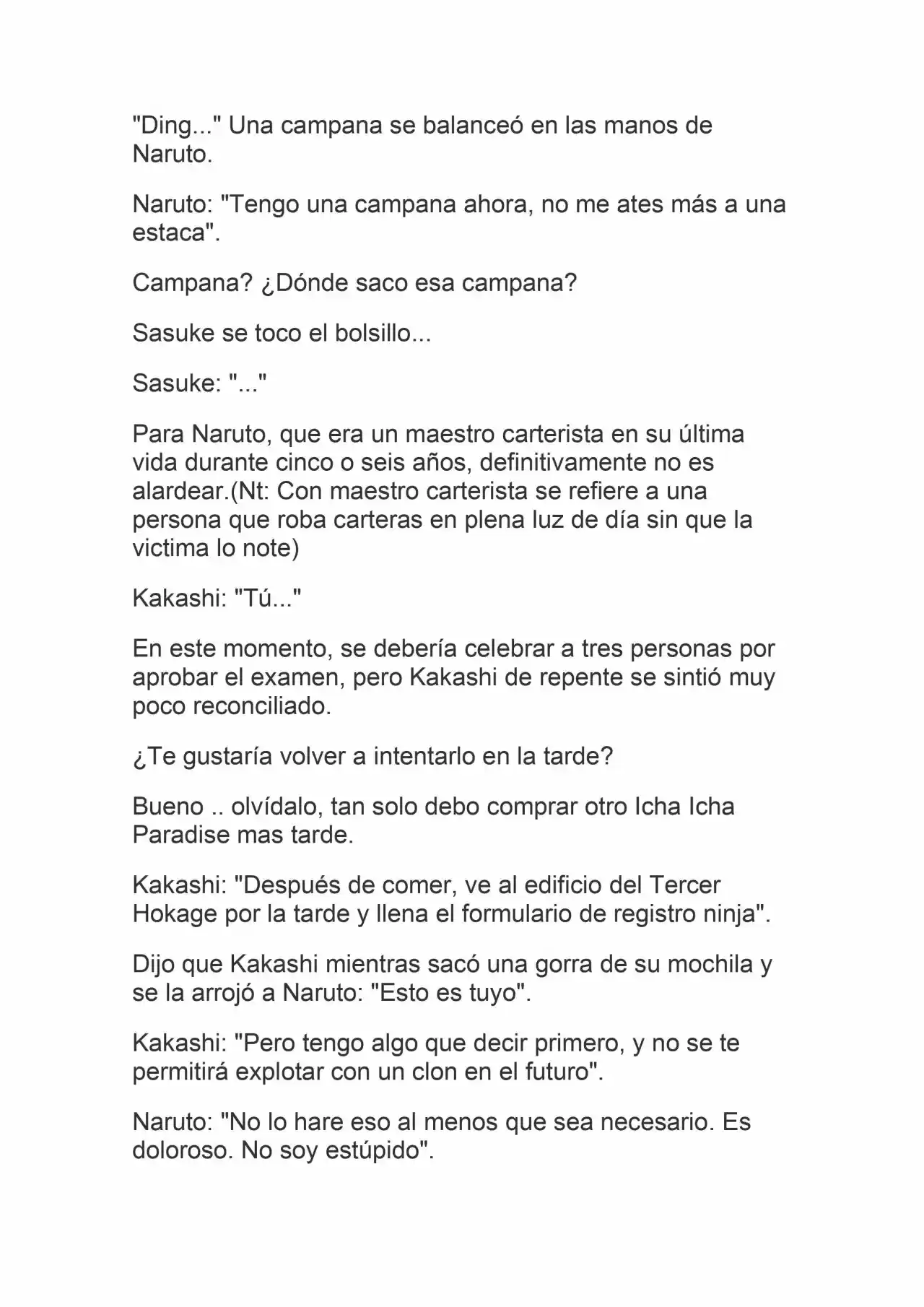 La Supremacia De Naruto (Novela) - Capítulo 18 - Página 4 - LectorTMOo