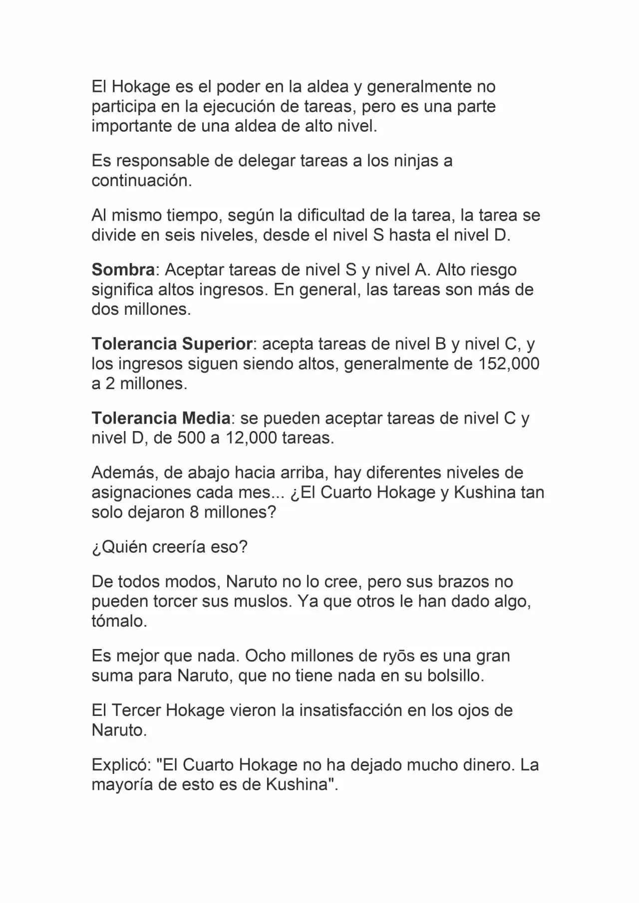 La Supremacia De Naruto (Novela) - Capítulo 18 - Página 6 - LectorTMOo