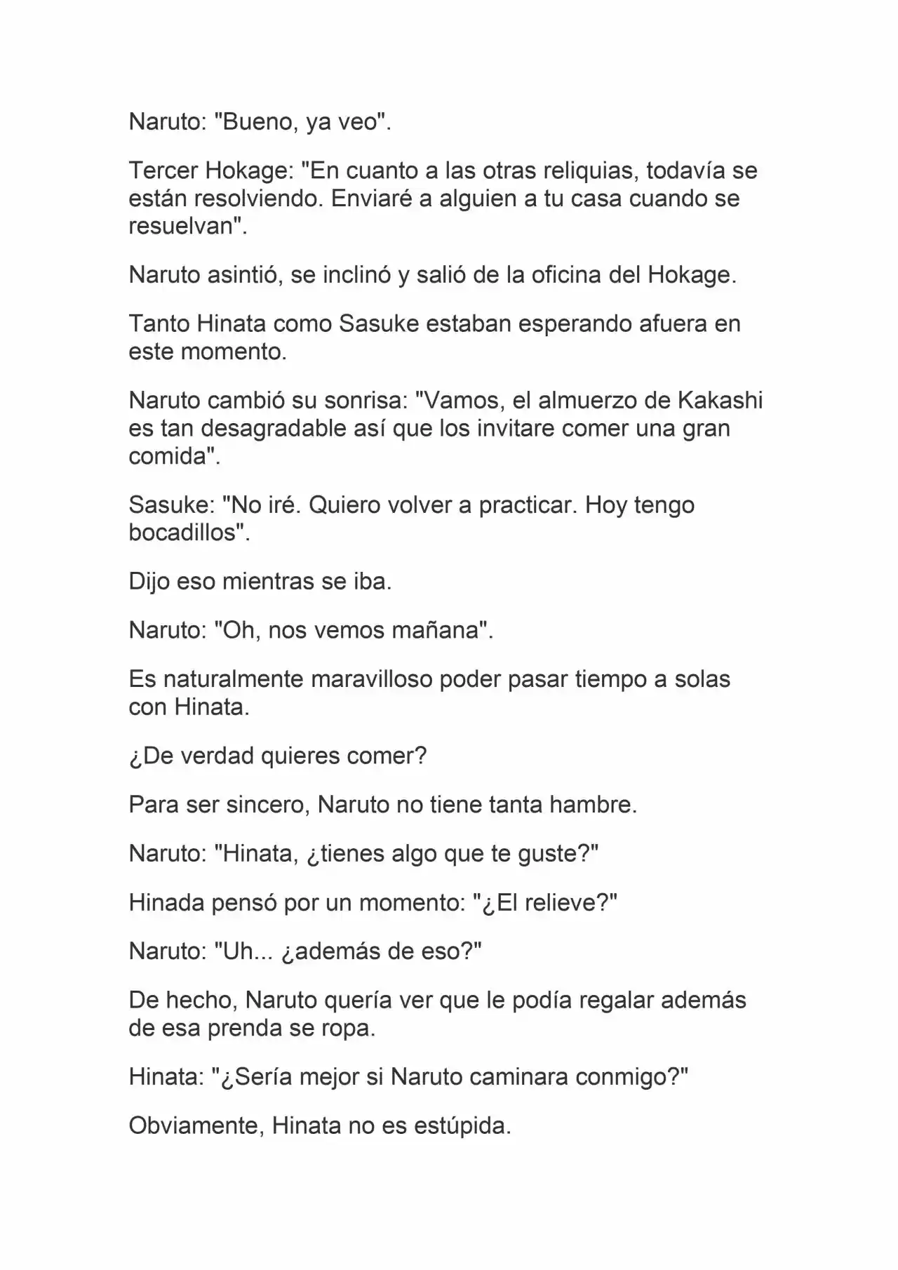 La Supremacia De Naruto (Novela) - Capítulo 18 - Página 7 - LectorTMOo