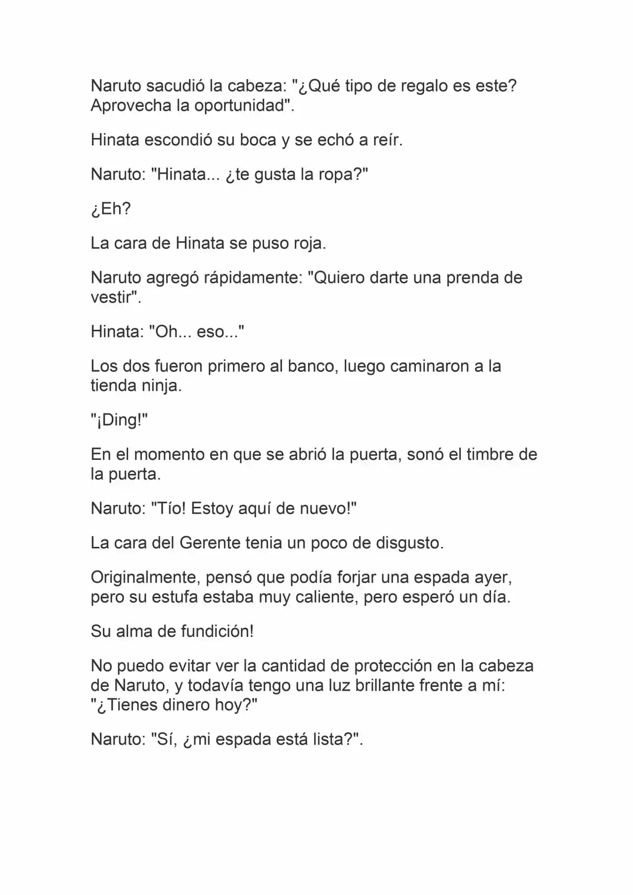 La Supremacia De Naruto (Novela) - Capítulo 18 - Página 8 - LectorTMOo