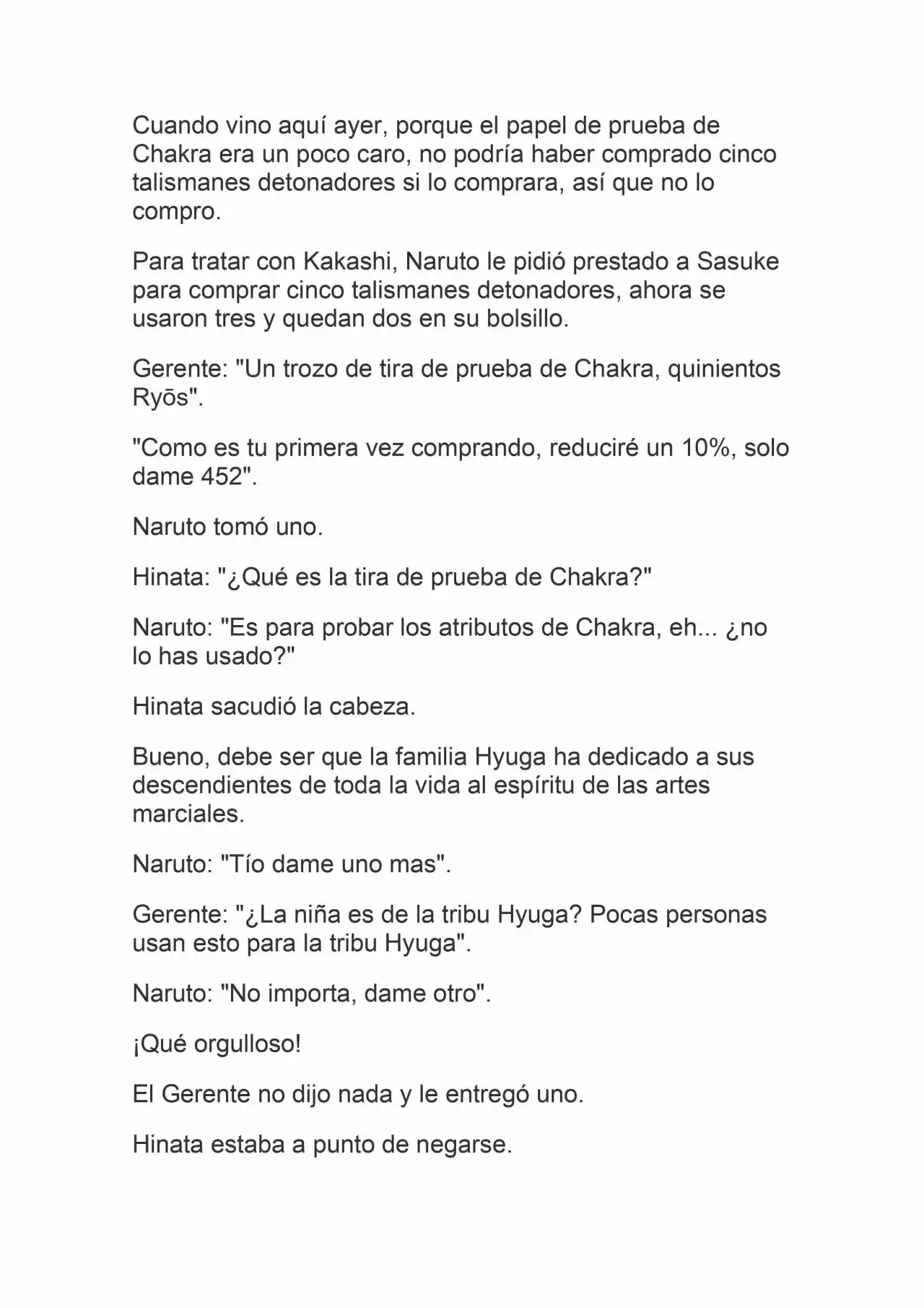 La Supremacia De Naruto (Novela) - Capítulo 19 - Página 4 - LectorTMOo