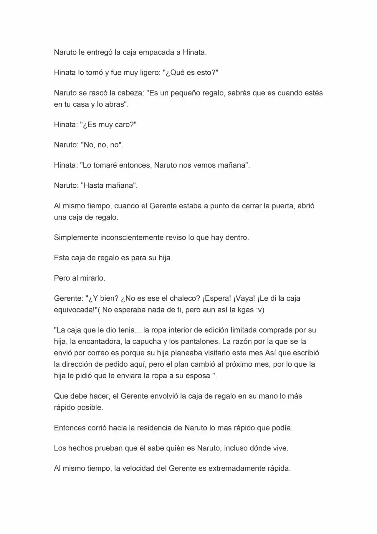 La Supremacia De Naruto (Novela) - Capítulo 20 - Página 6 - LectorTMOo