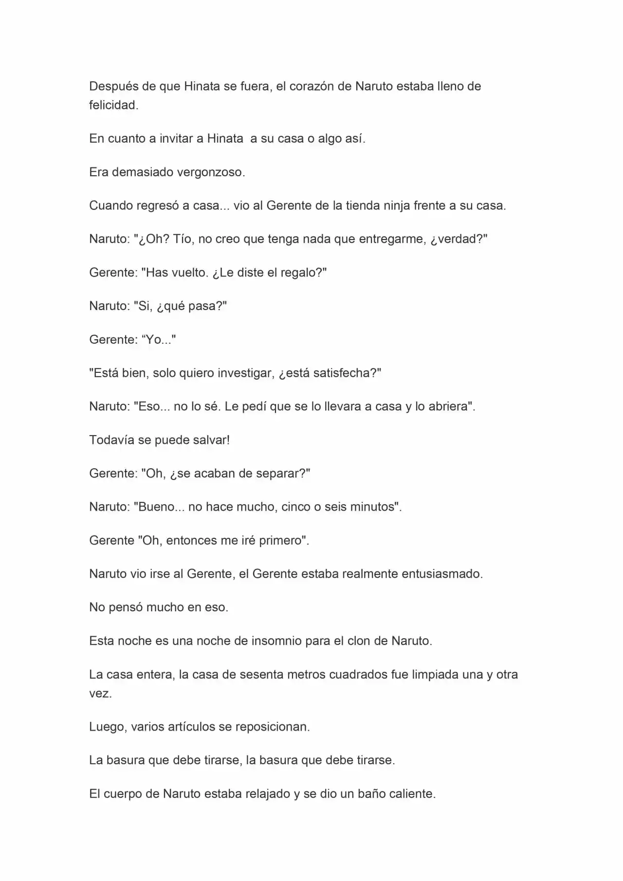 La Supremacia De Naruto (Novela) - Capítulo 20 - Página 7 - LectorTMOo