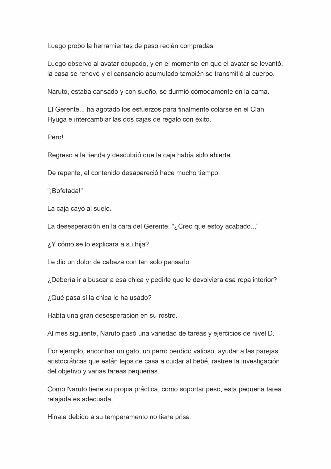 La Supremacia De Naruto (Novela) - Capítulo 20 - Página 8 - LectorTMOo