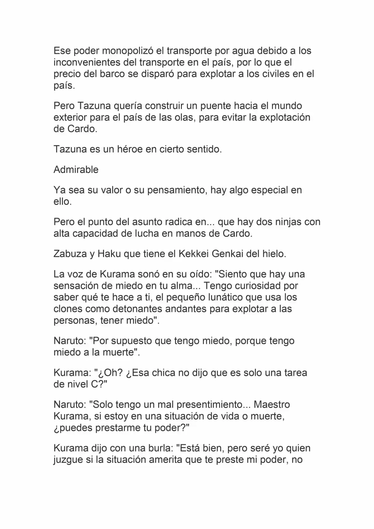 La Supremacia De Naruto (Novela) - Capítulo 21 - Página 3 - LectorTMOo