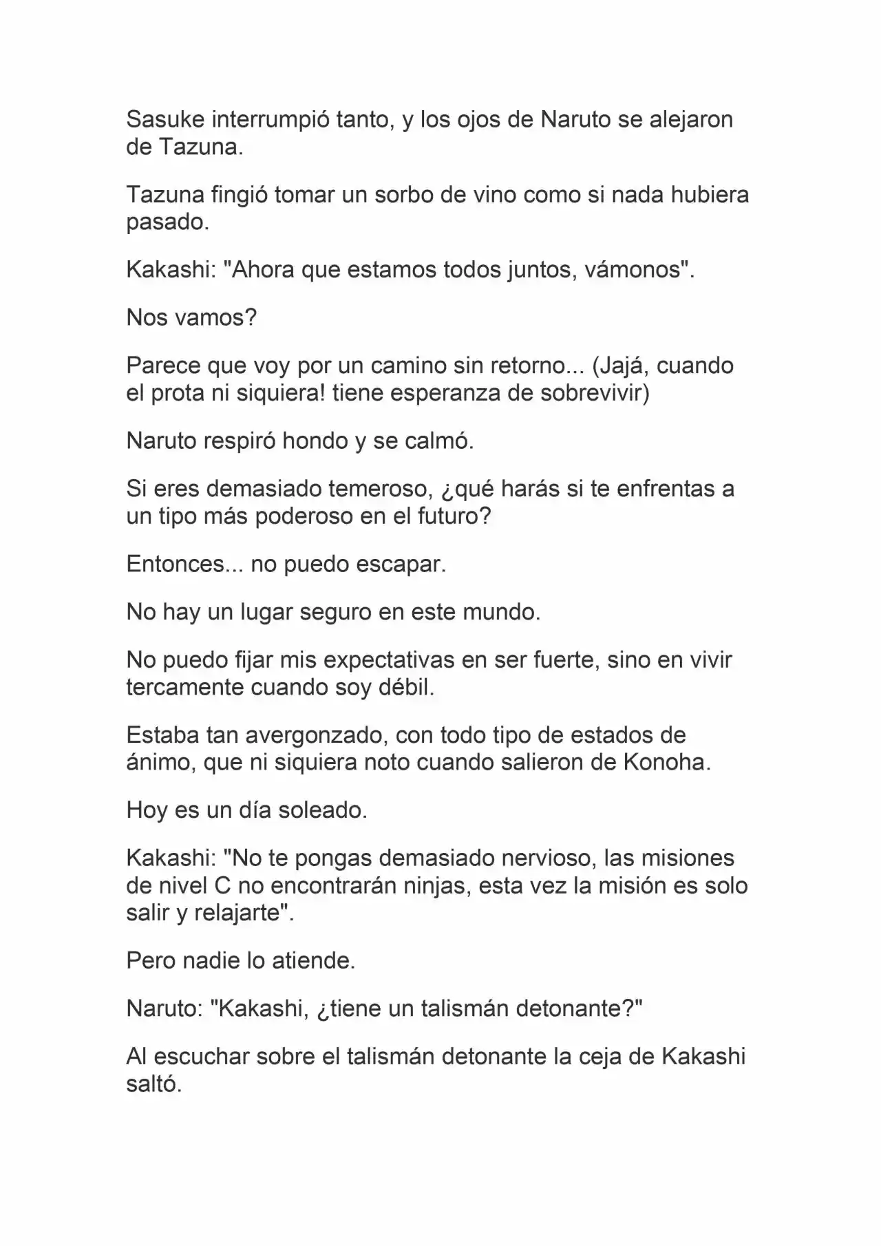 La Supremacia De Naruto (Novela) - Capítulo 21 - Página 5 - LectorTMOo