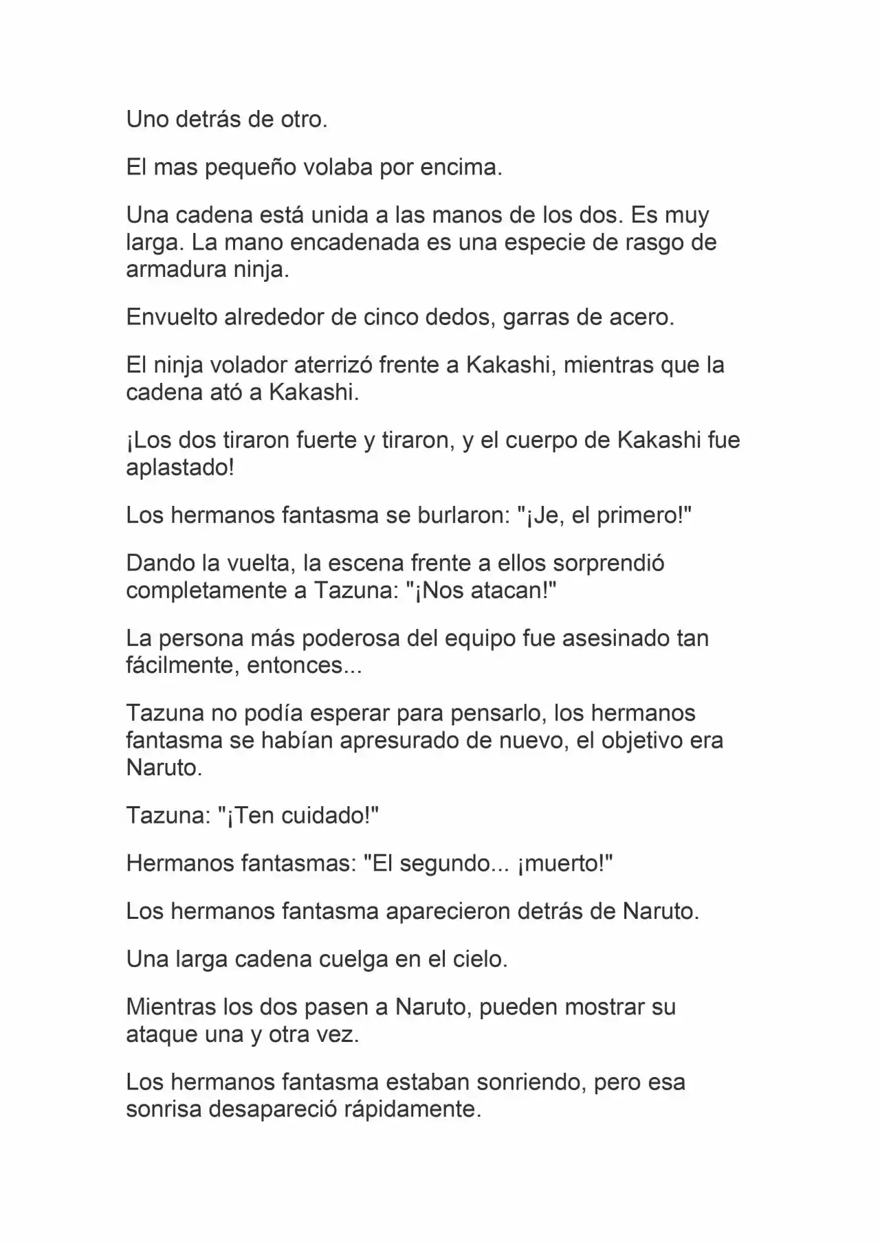 La Supremacia De Naruto (Novela) - Capítulo 22 - Página 4 - LectorTMOo
