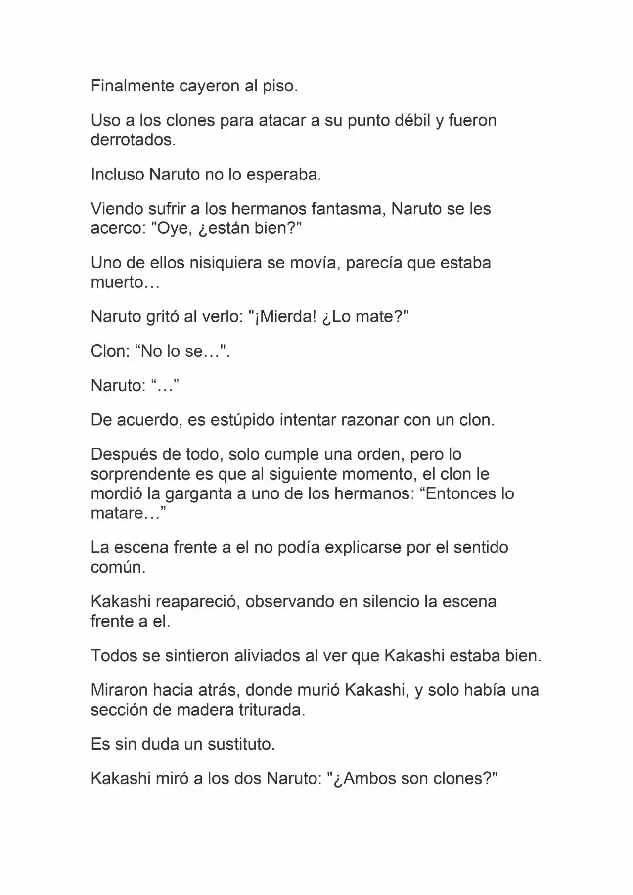 La Supremacia De Naruto (Novela) - Capítulo 22 - Página 6 - LectorTMOo