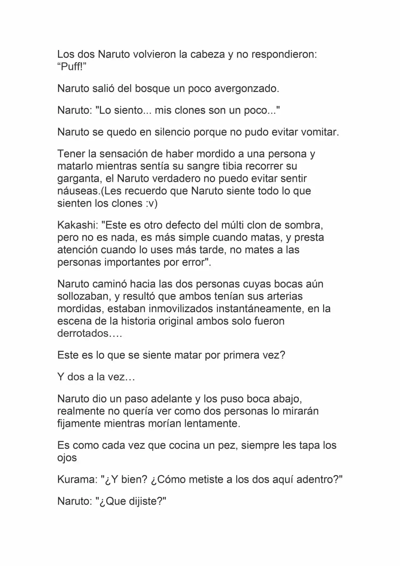 La Supremacia De Naruto (Novela) - Capítulo 22 - Página 7 - LectorTMOo