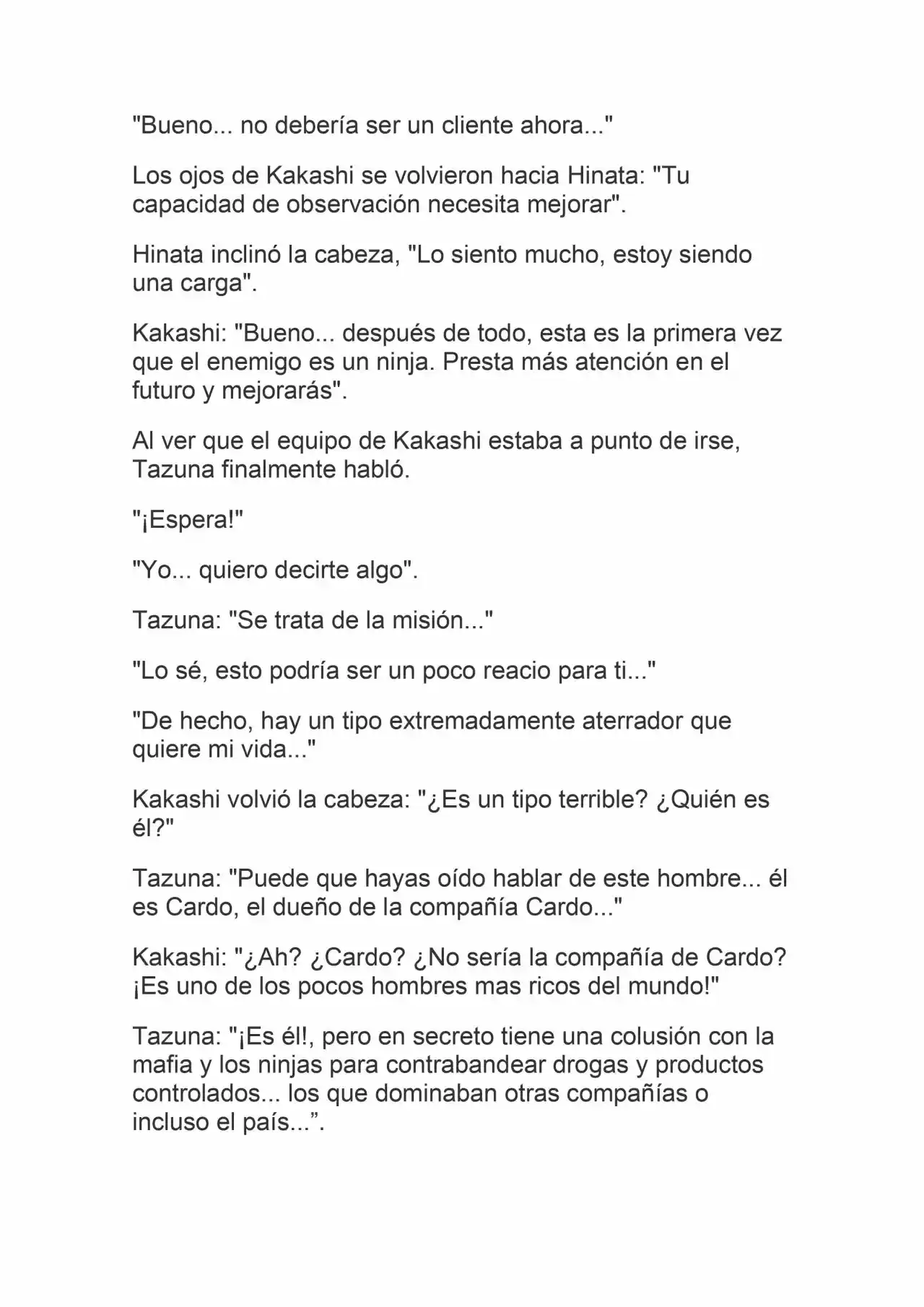 La Supremacia De Naruto (Novela) - Capítulo 23 - Página 6 - LectorTMOo