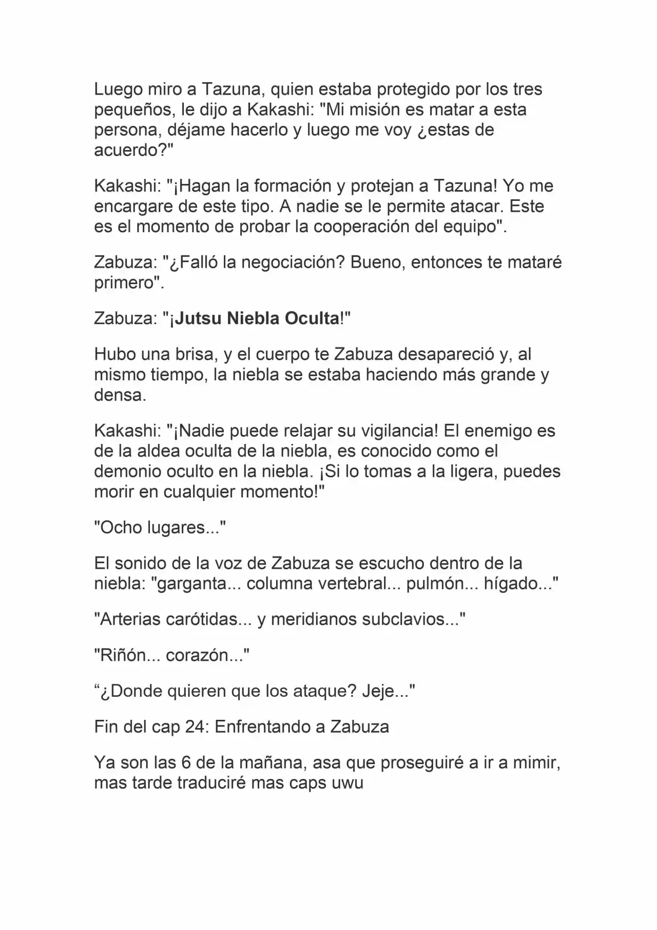 La Supremacia De Naruto (Novela) - Capítulo 24 - Página 7 - LectorTMOo
