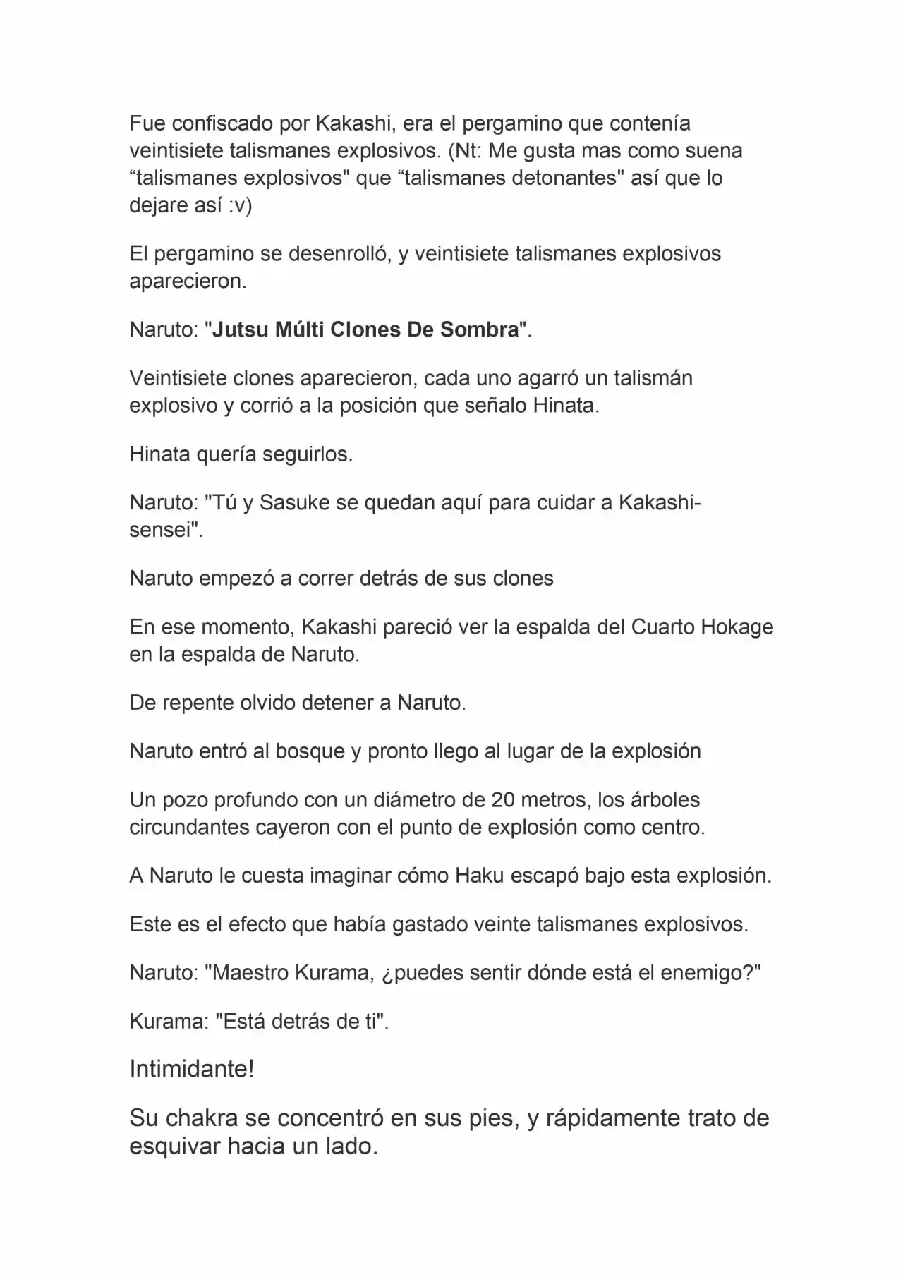 La Supremacia De Naruto (Novela) - Capítulo 26 - Página 4 - LectorTMOo