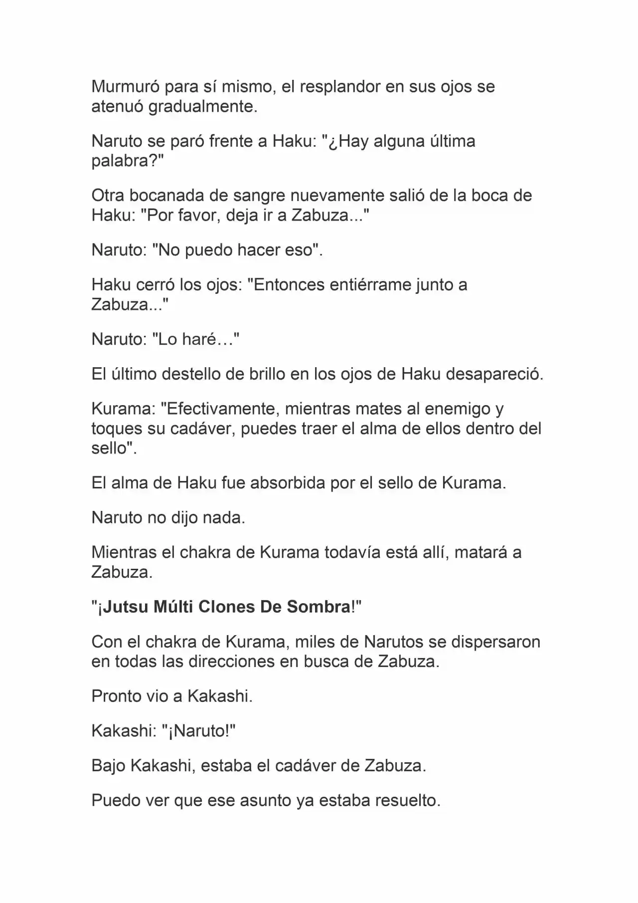 La Supremacia De Naruto (Novela) - Capítulo 27 - Página 6 - LectorTMOo