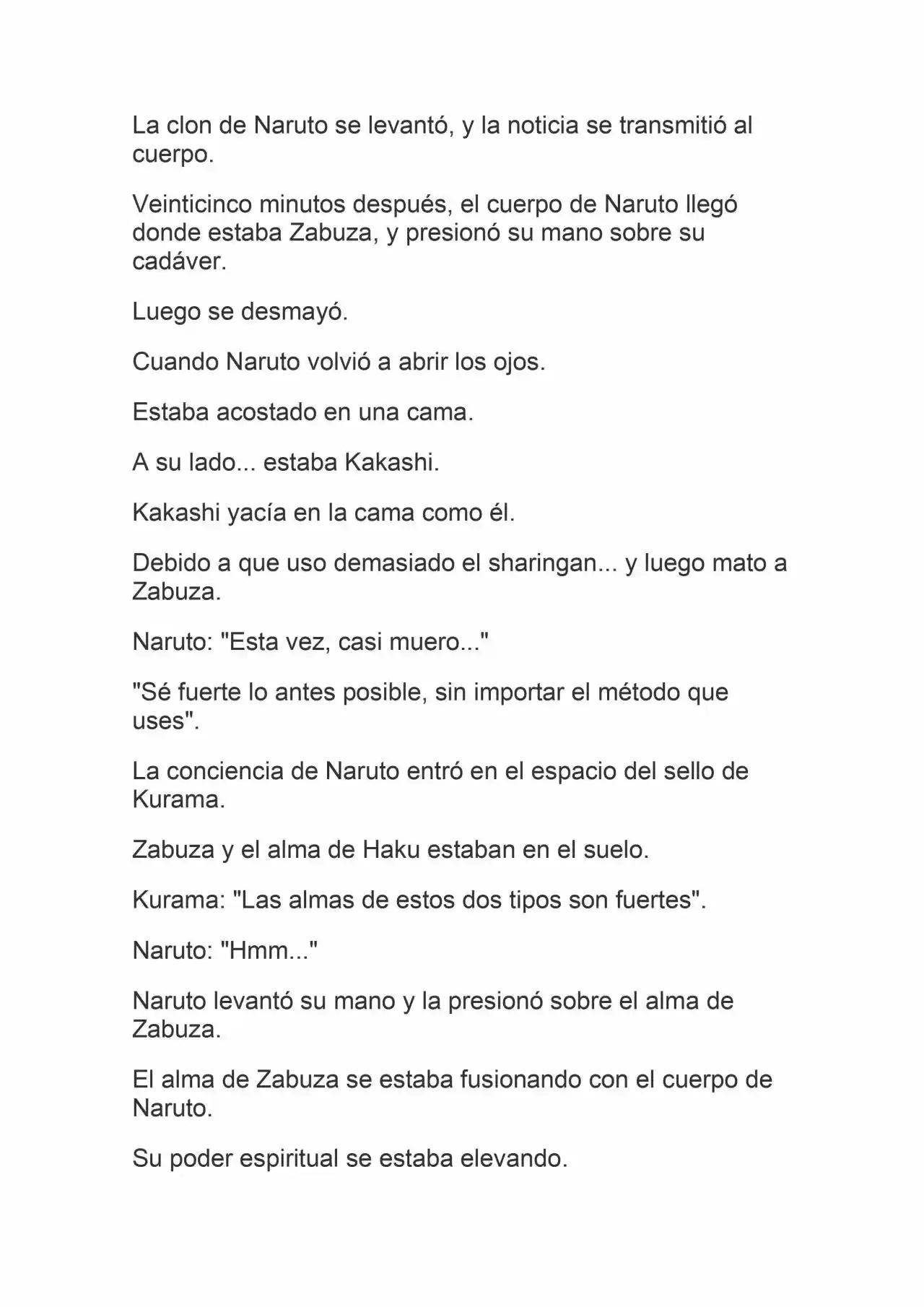 La Supremacia De Naruto (Novela) - Capítulo 27 - Página 7 - LectorTMOo